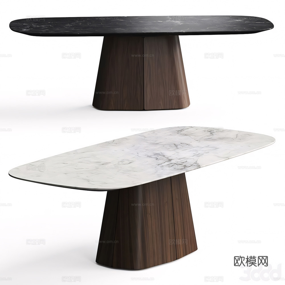 现代 茶几 小桌子 餐桌su模型