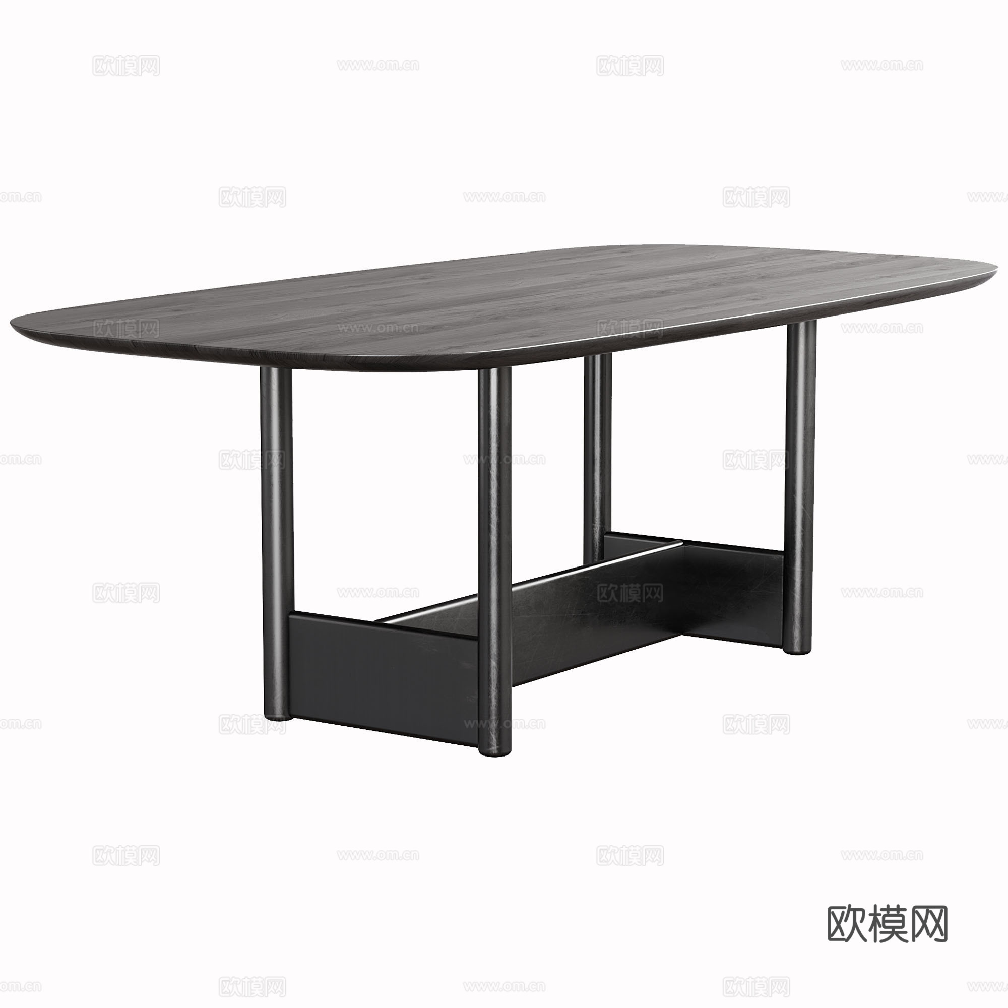 现代餐厅 餐桌 餐桌3d模型