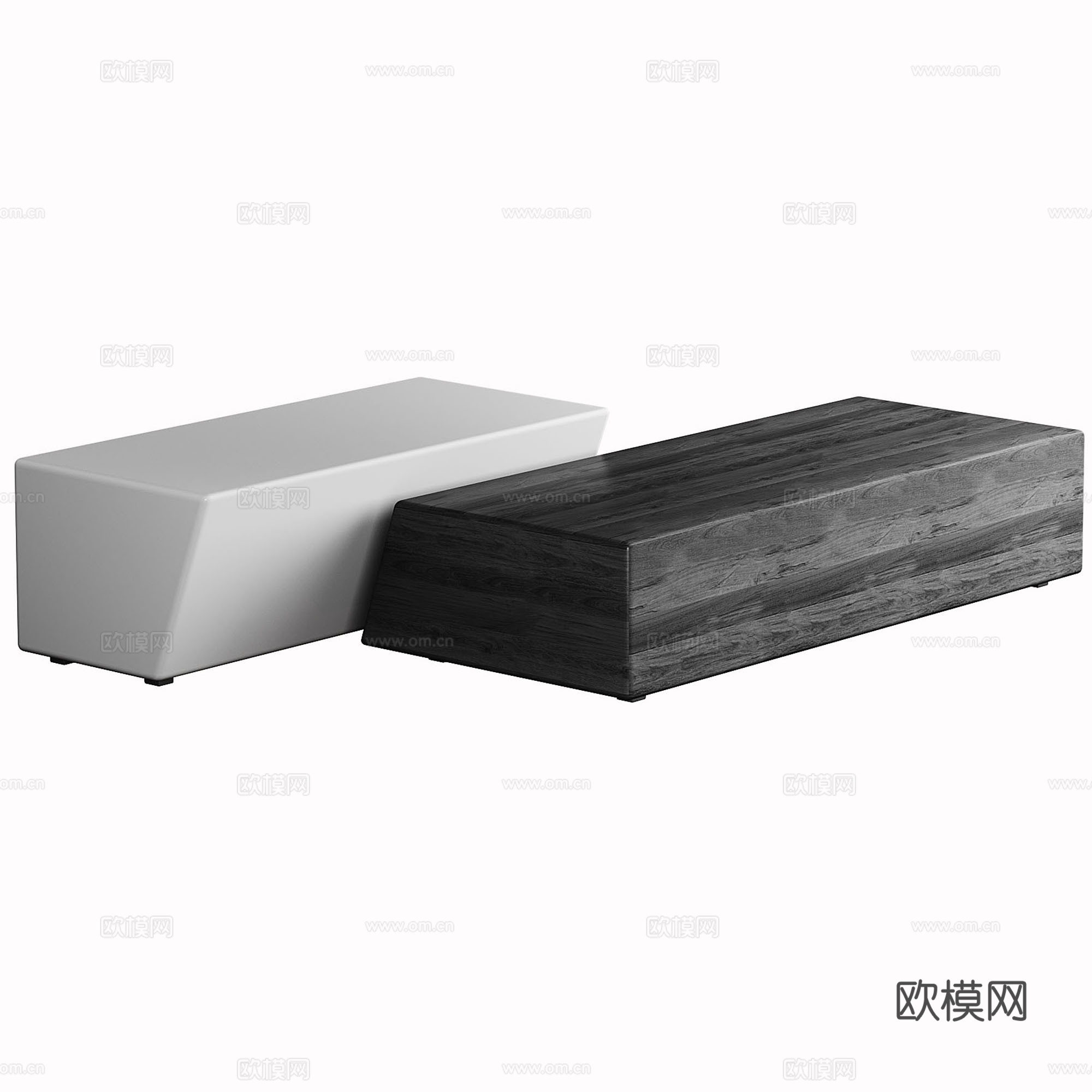 现代客厅沙发 茶几 组合茶几3d模型