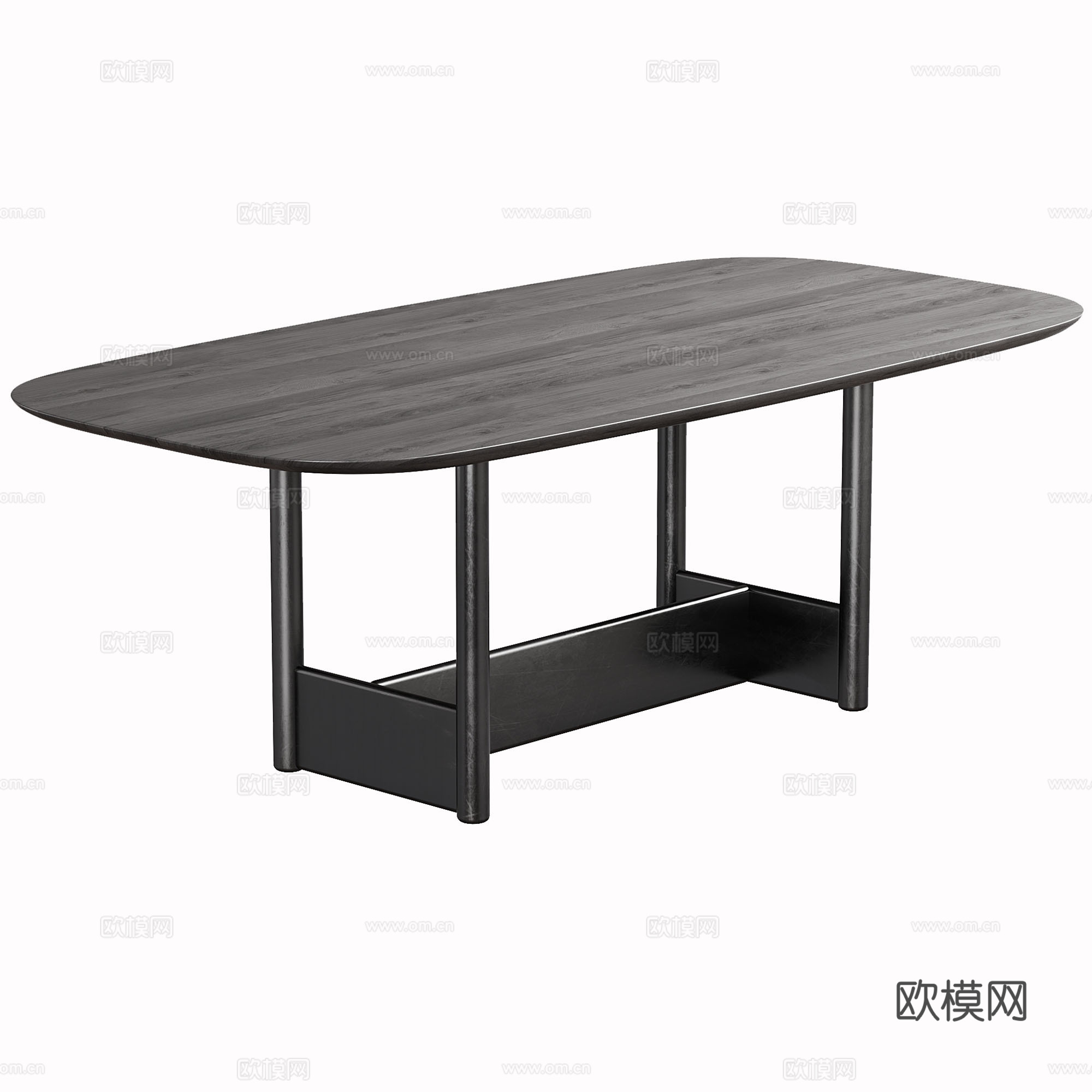 现代餐厅 餐桌 餐桌3d模型