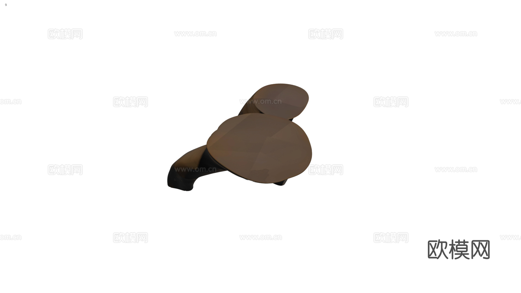 现代 茶几 小桌子 餐桌su模型下载（渲染图2）