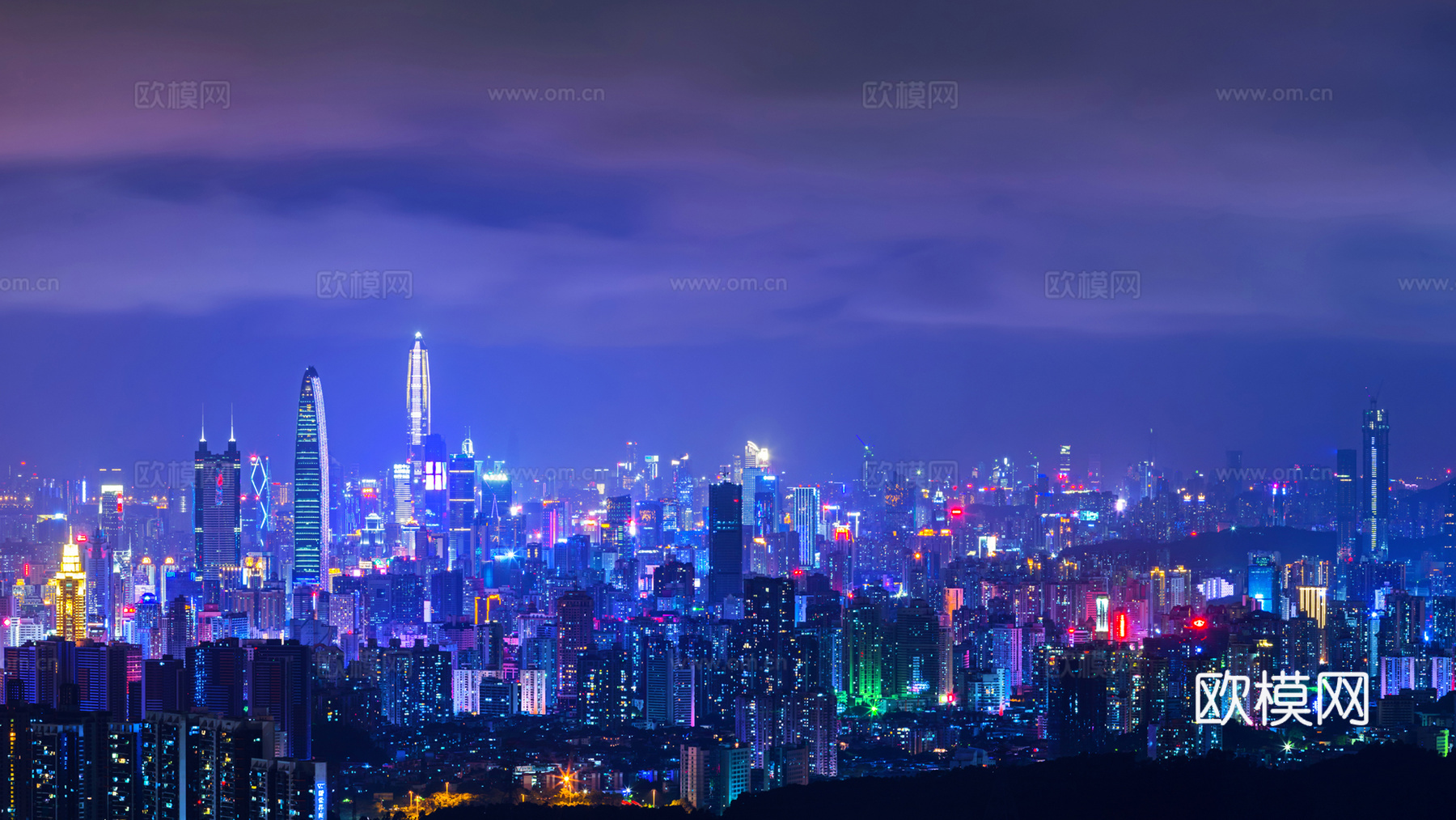 夜晚城市