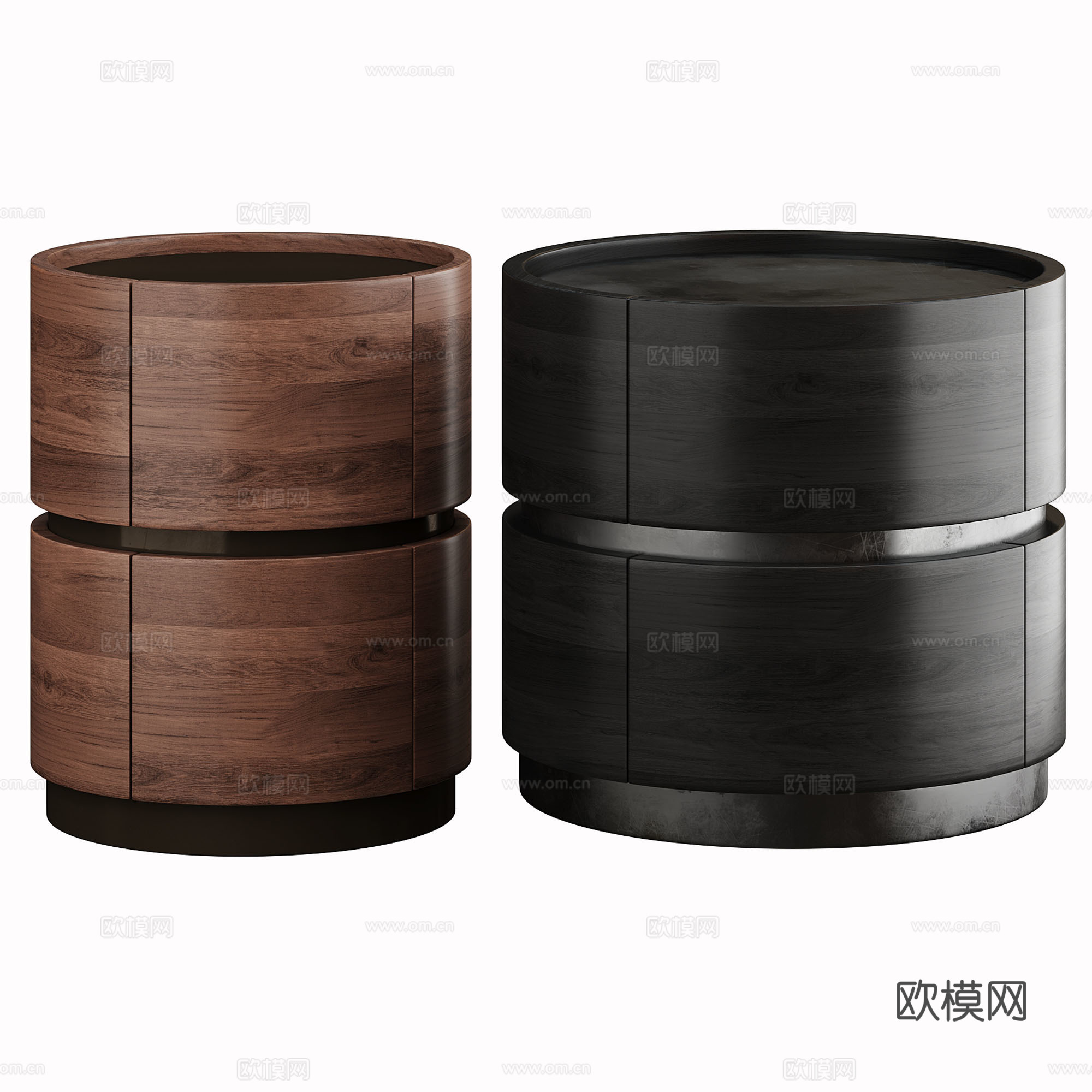 现代 卧室 床头柜3d模型