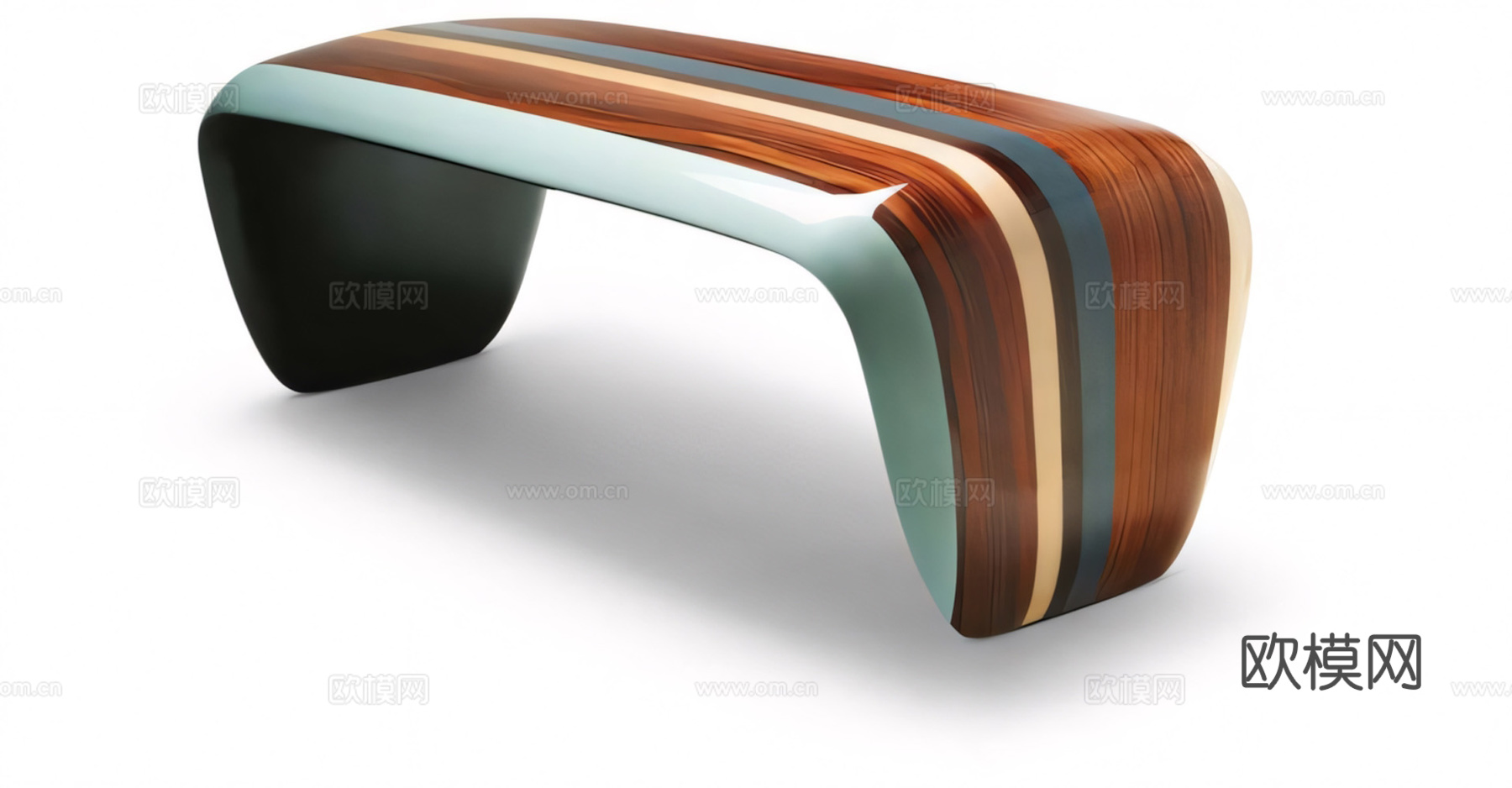 现代 茶几 小桌子 餐桌su模型下载（渲染图1）