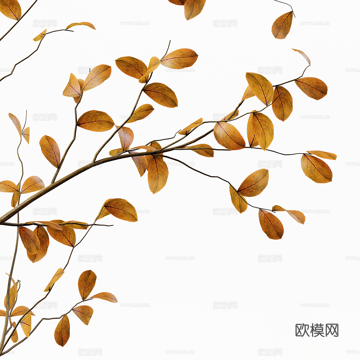 新中式花瓶花艺3d模型