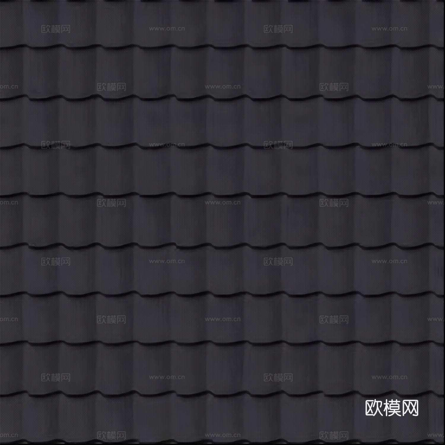 屋顶瓦片贴图下载