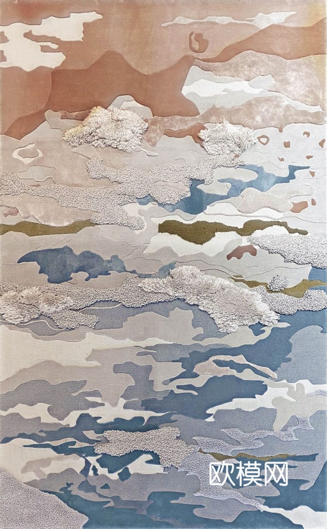 中式地毯贴图下载