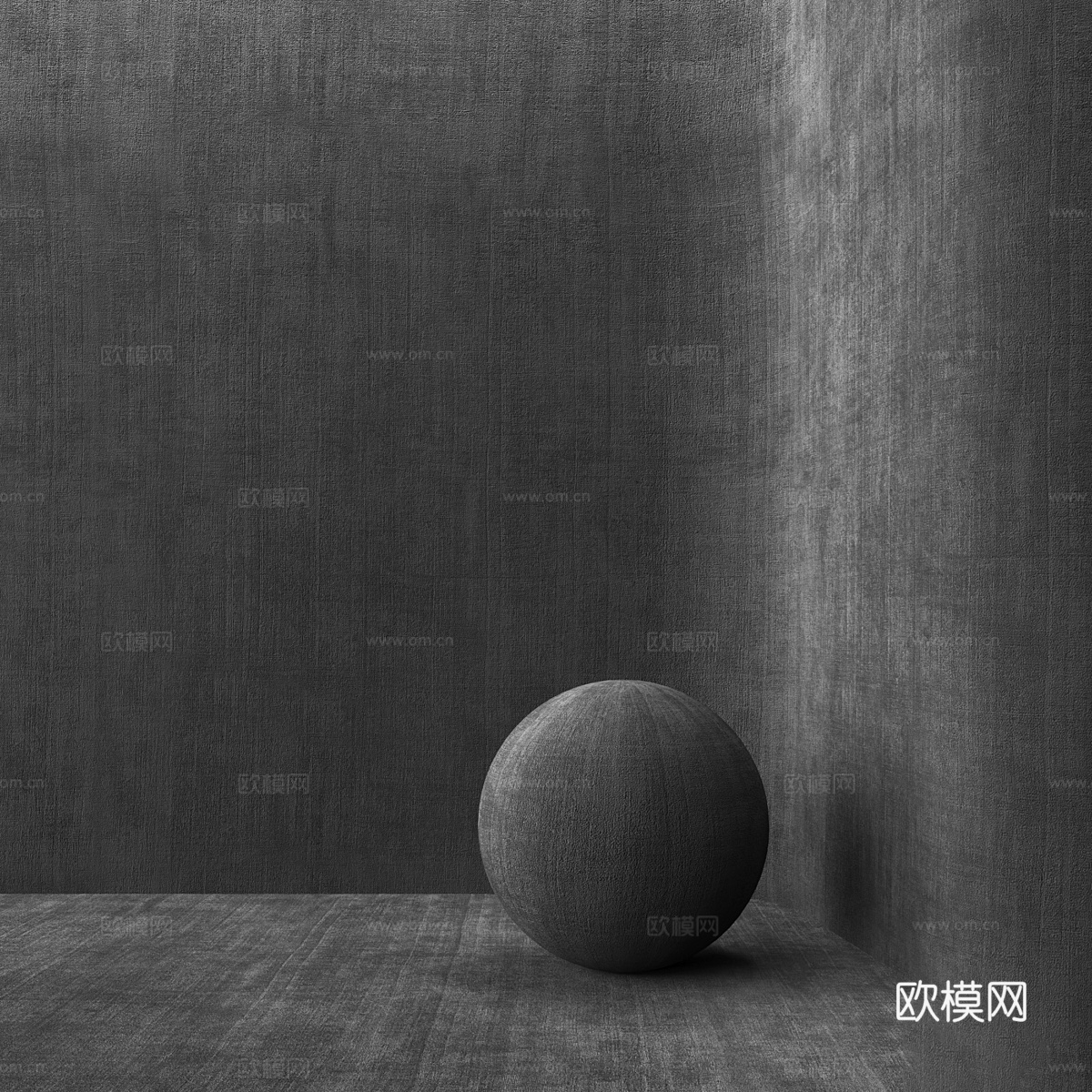 现代无缝地毯3d模型