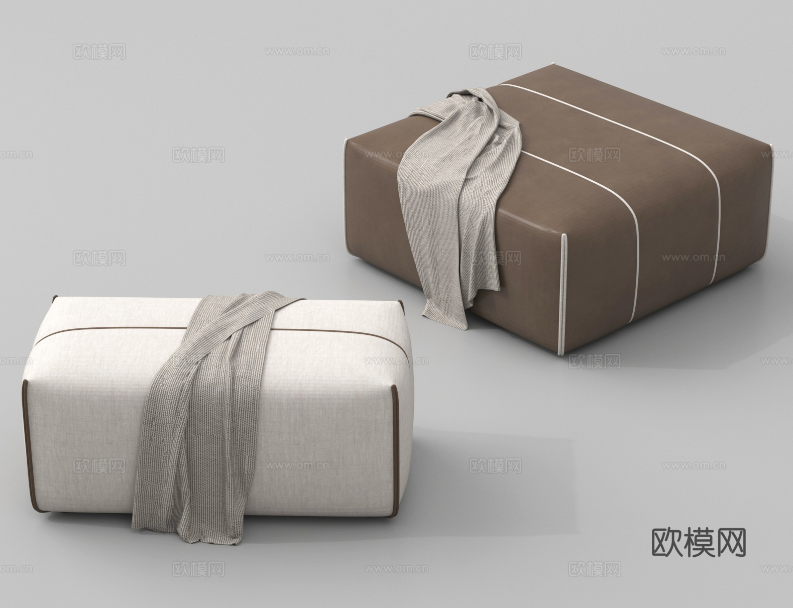 沙发凳 换鞋凳 凳子3d模型