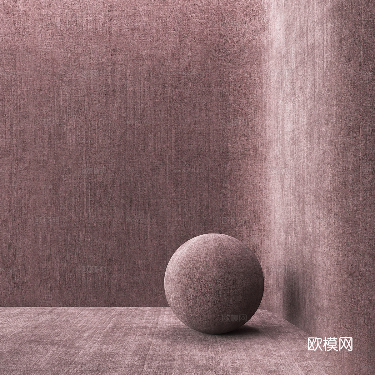现代无缝地毯3d模型
