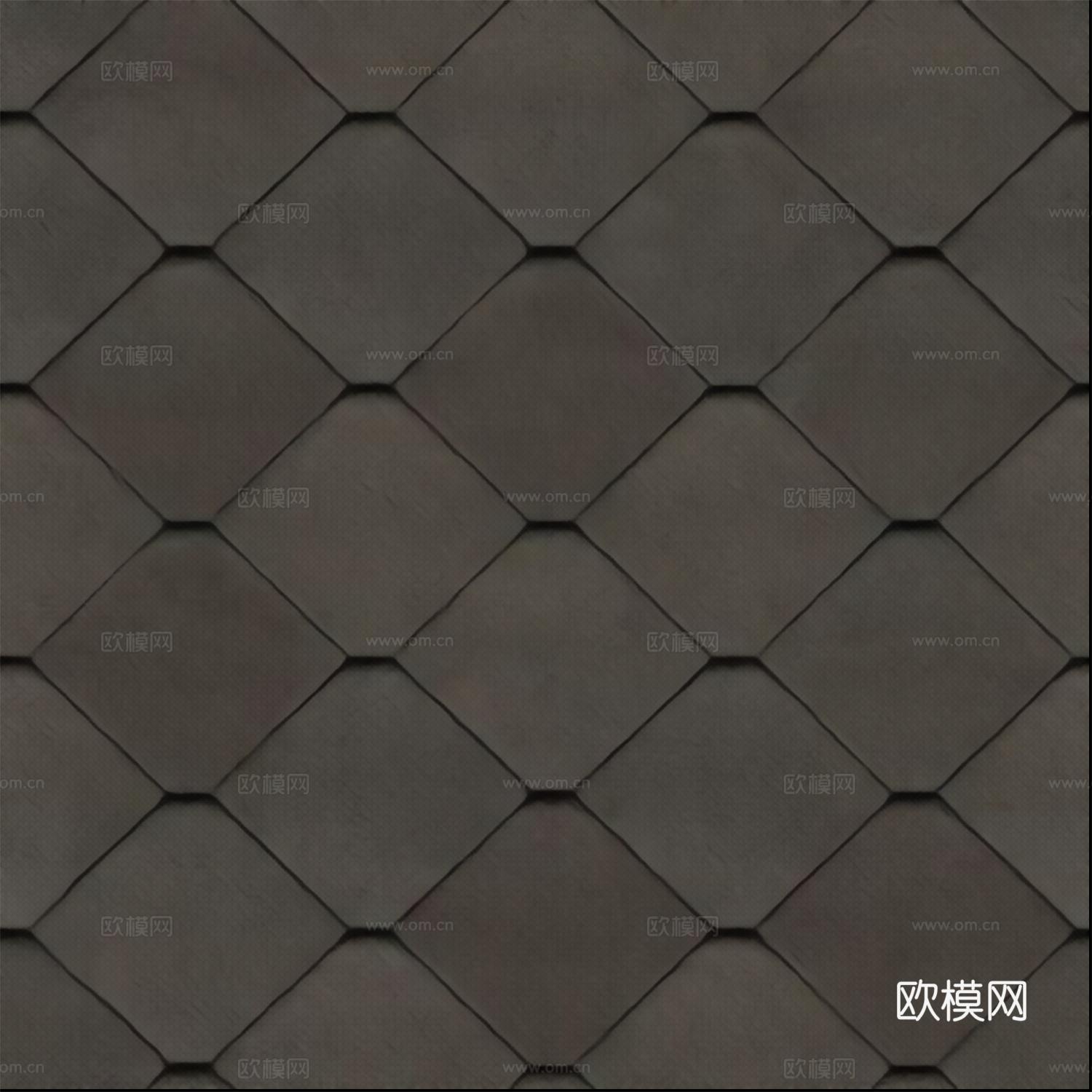 屋顶瓦片贴图下载