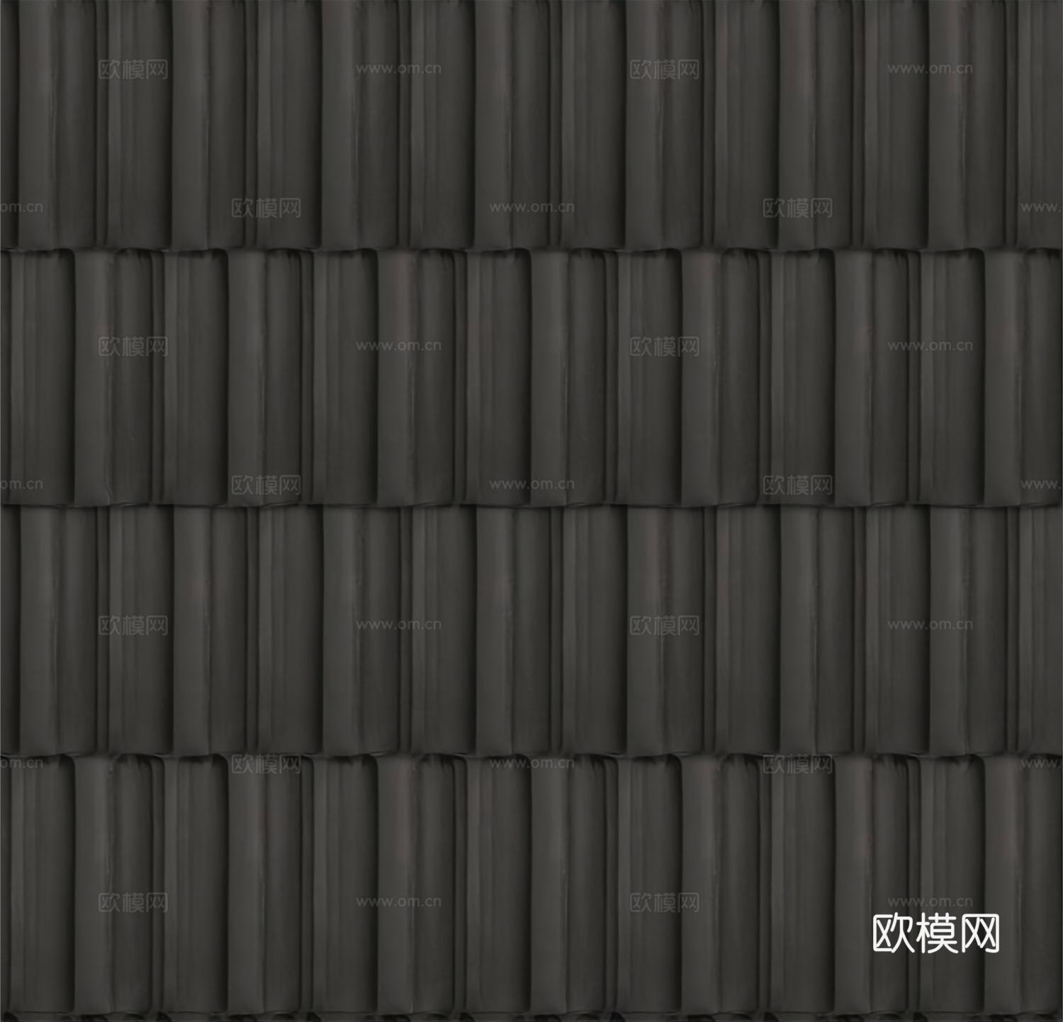 屋顶瓦片贴图