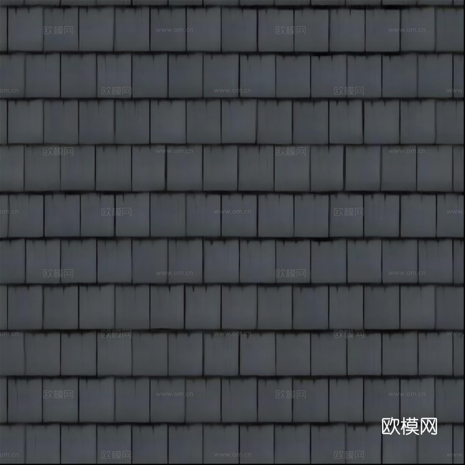 屋顶瓦片贴图