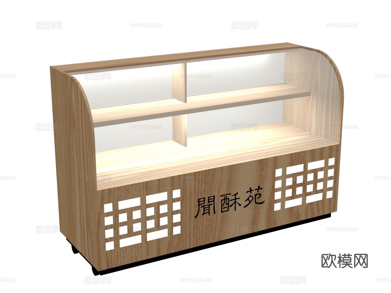 玻璃柜3d模型