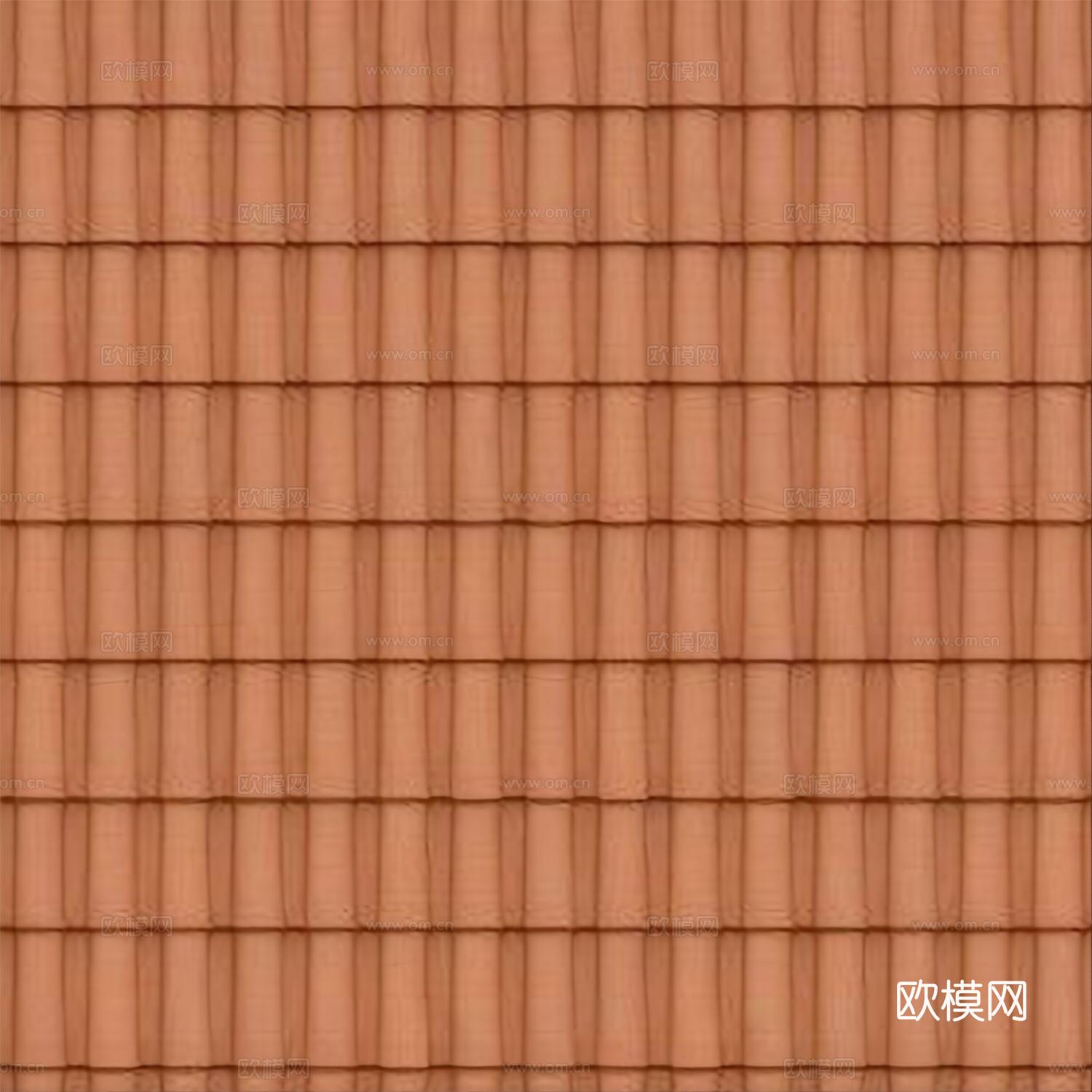 屋顶瓦片贴图