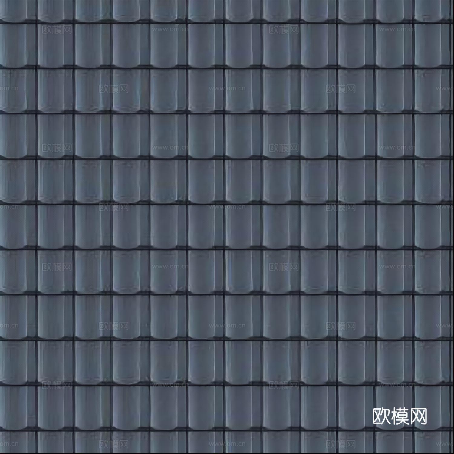 屋顶瓦片贴图