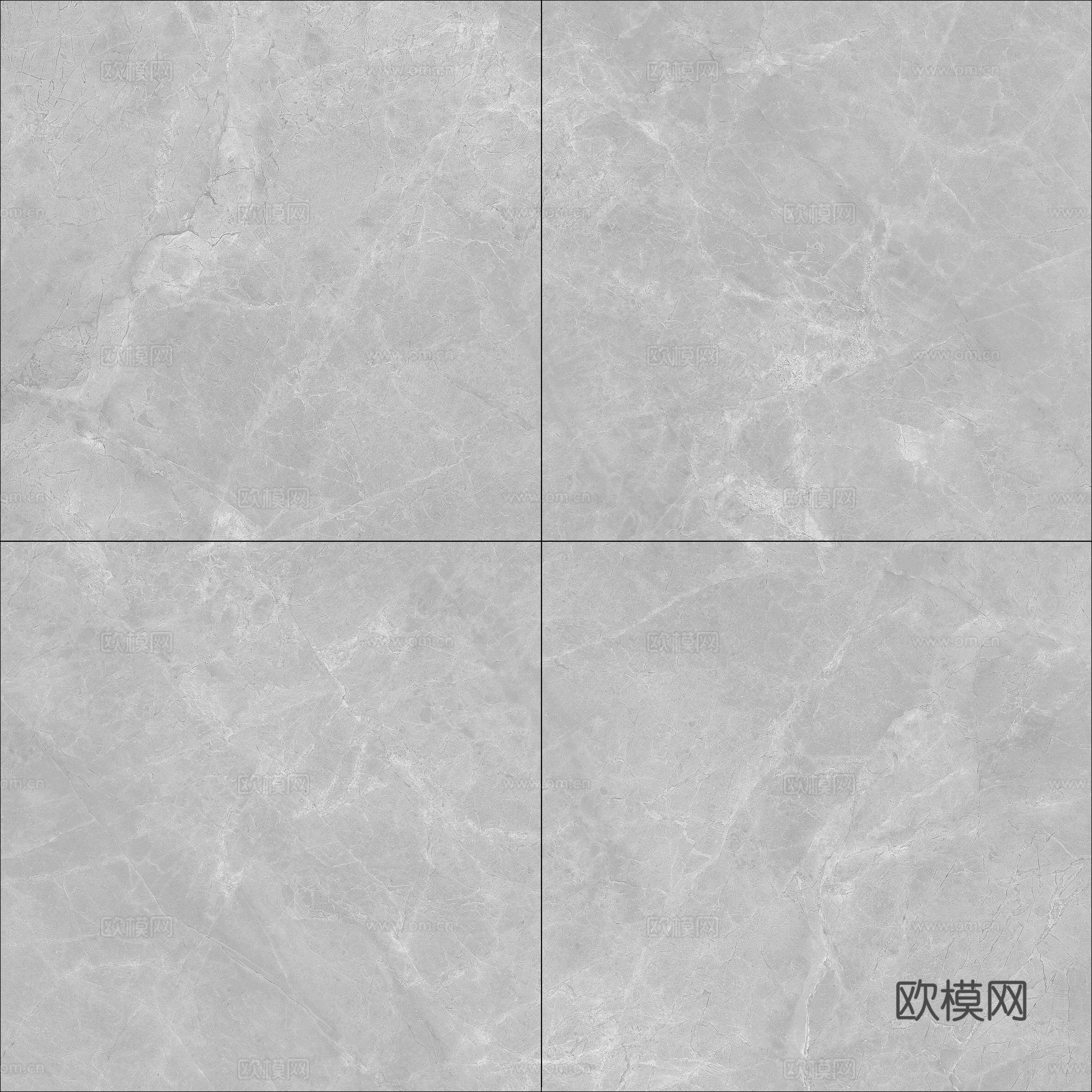 无缝灰色大理石瓷砖贴图