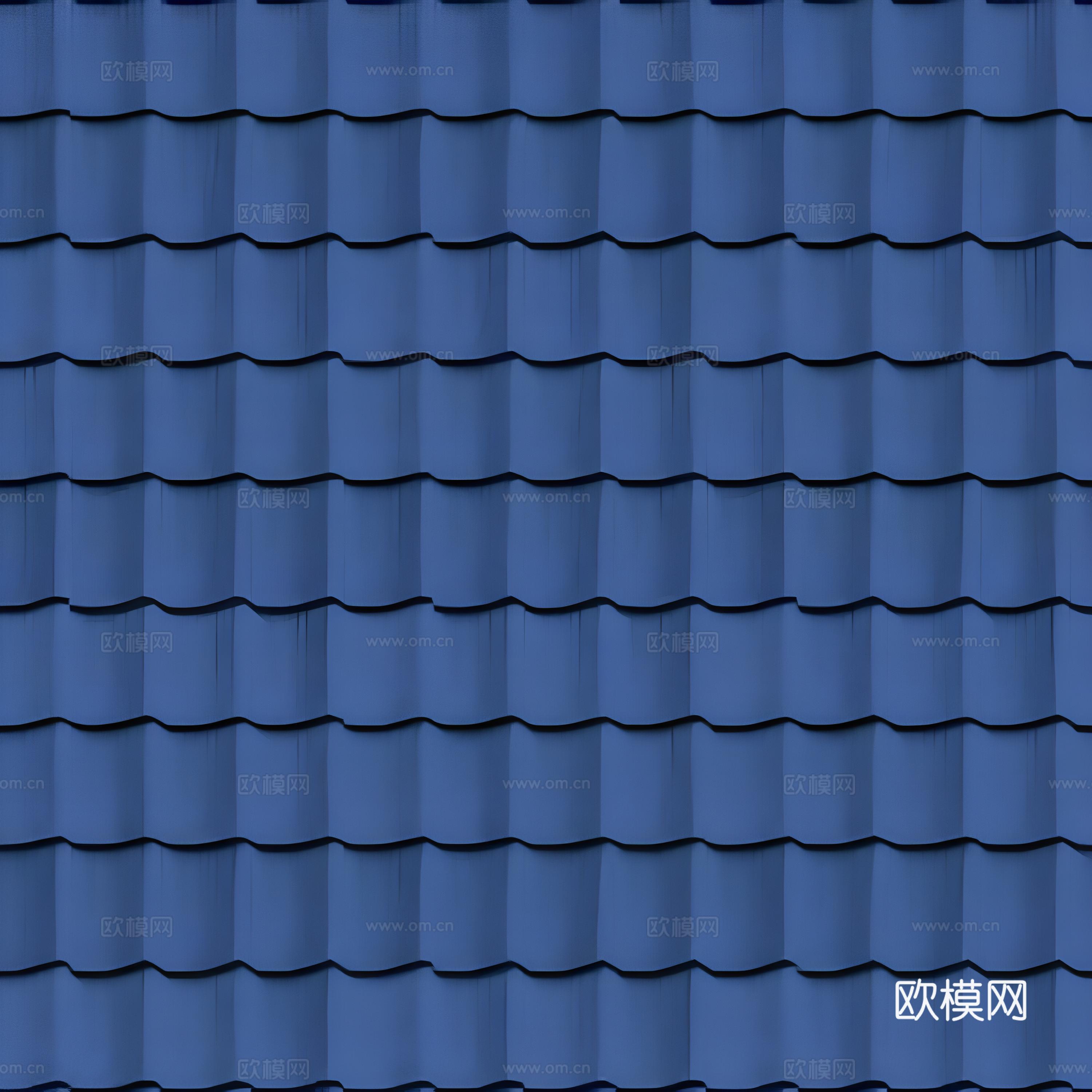 屋顶瓦片贴图下载