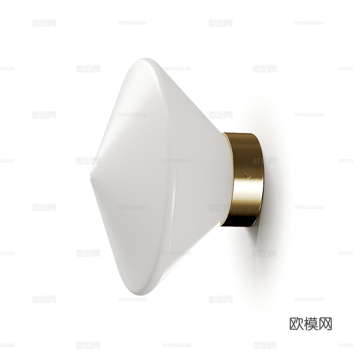 现代轻奢极简装饰壁灯3d模型
