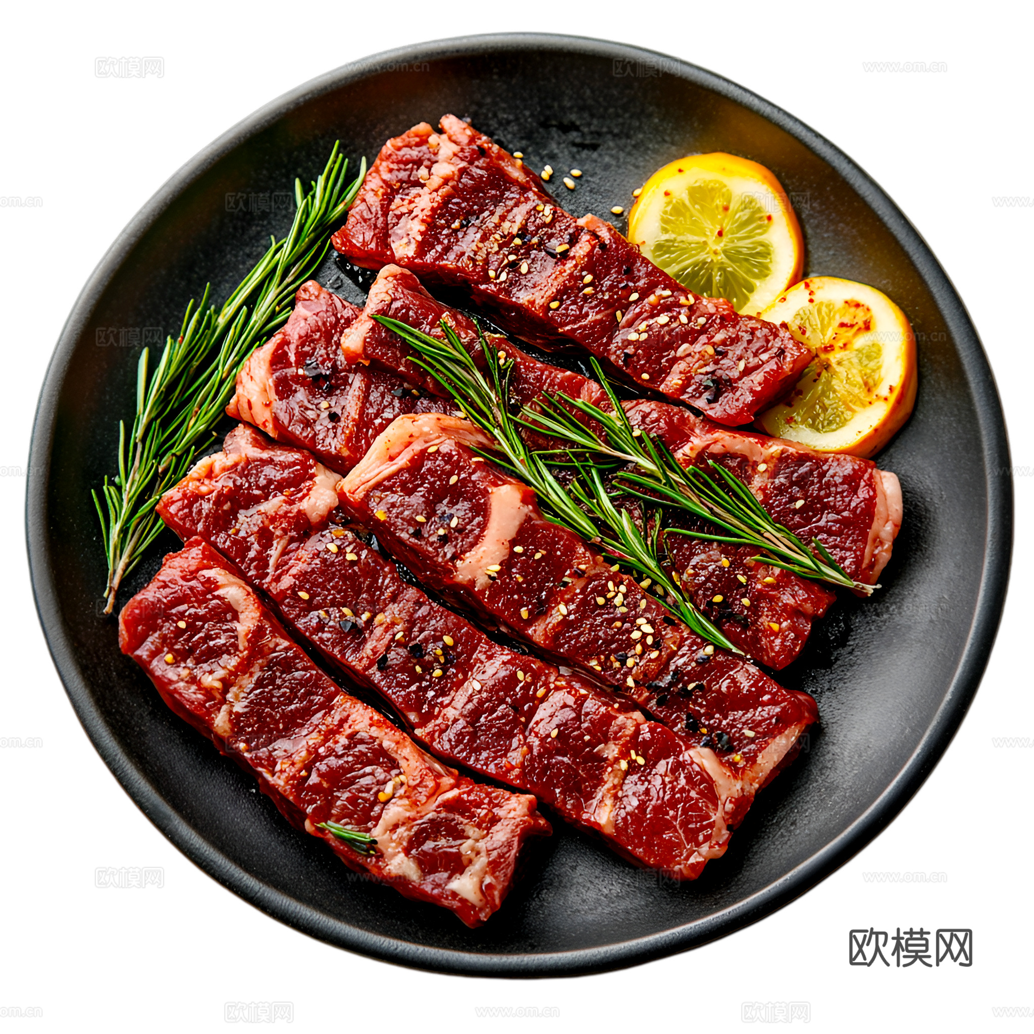 免抠牛排套餐 烤牛排