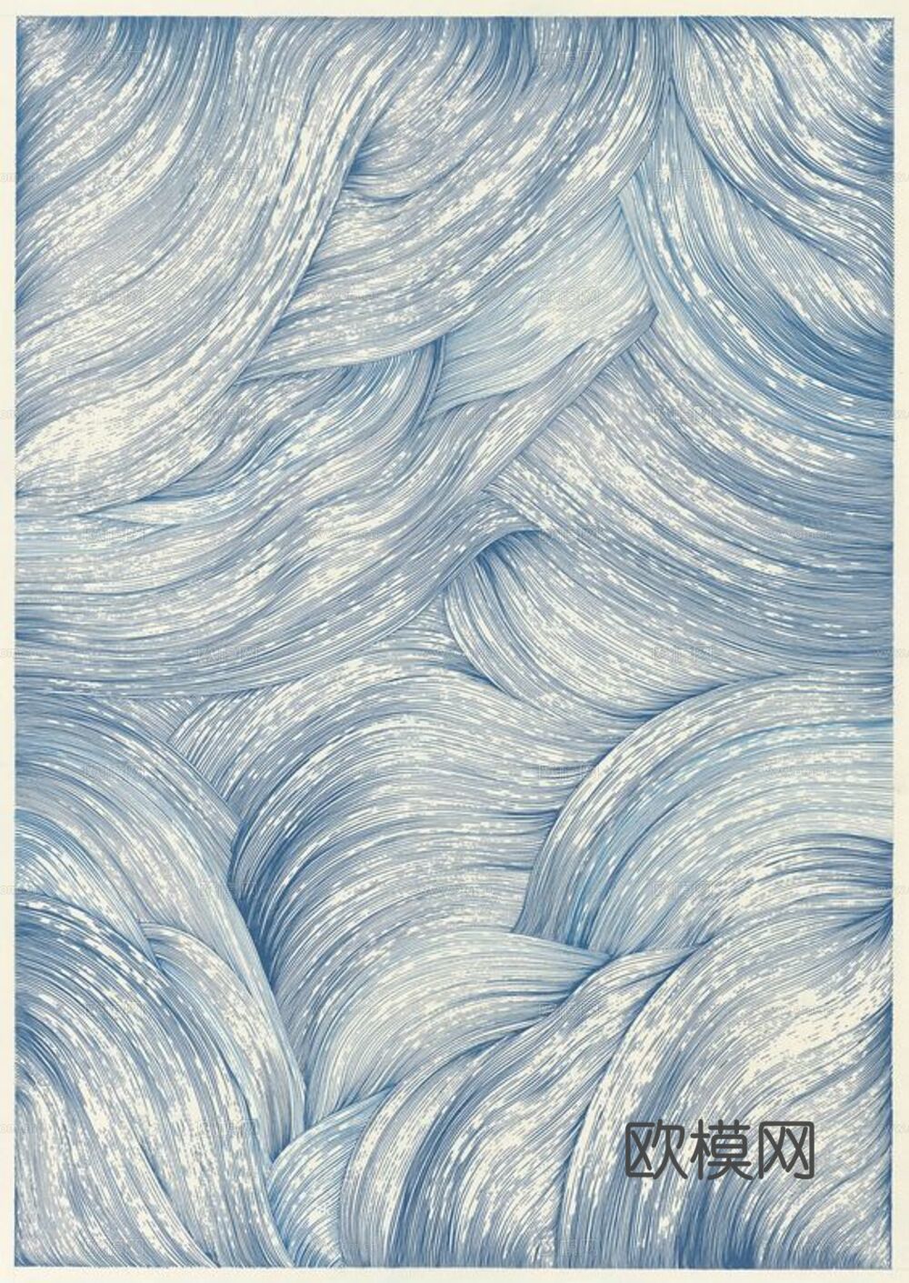抽象纹理装饰画