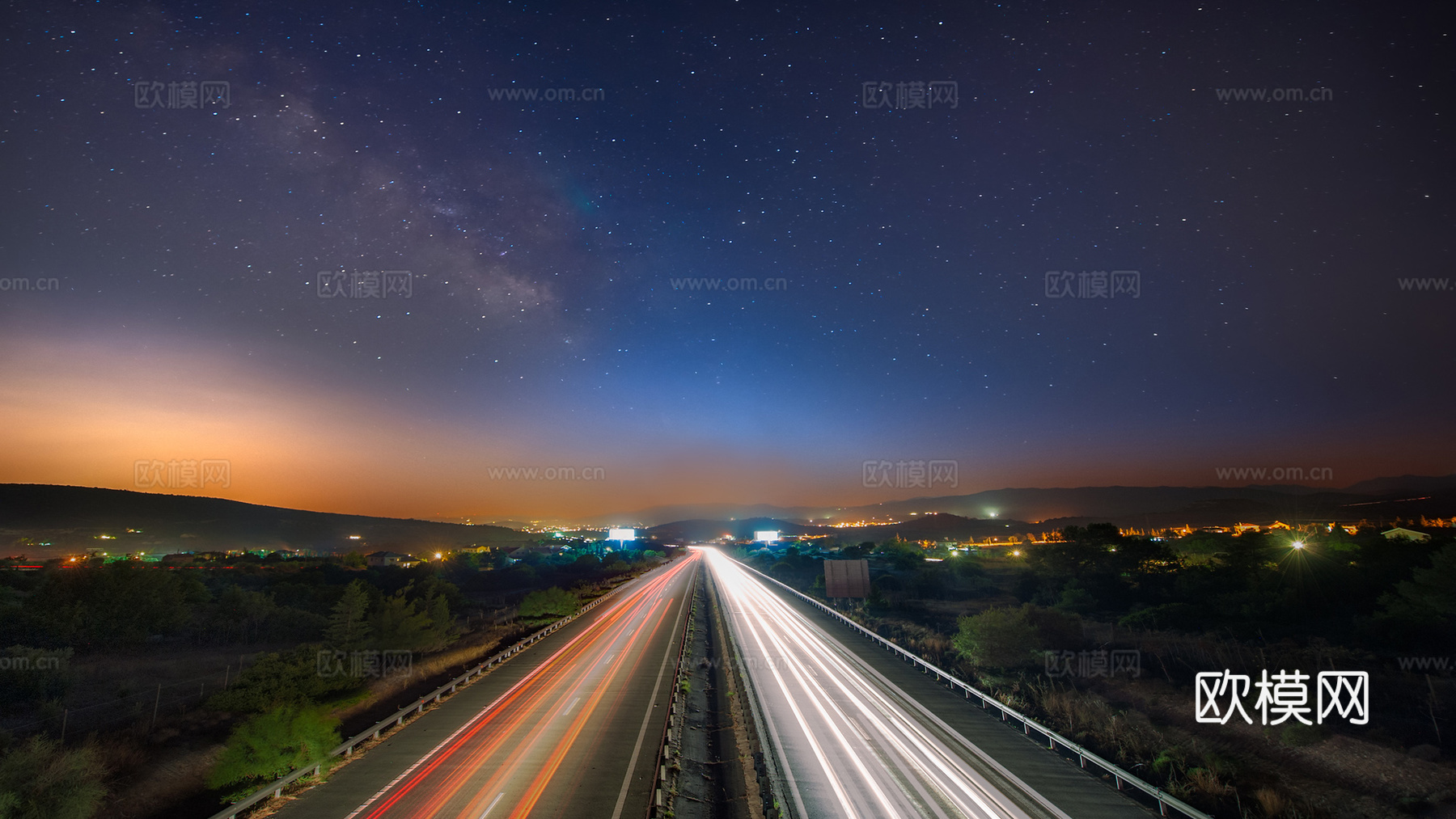 银河系星空