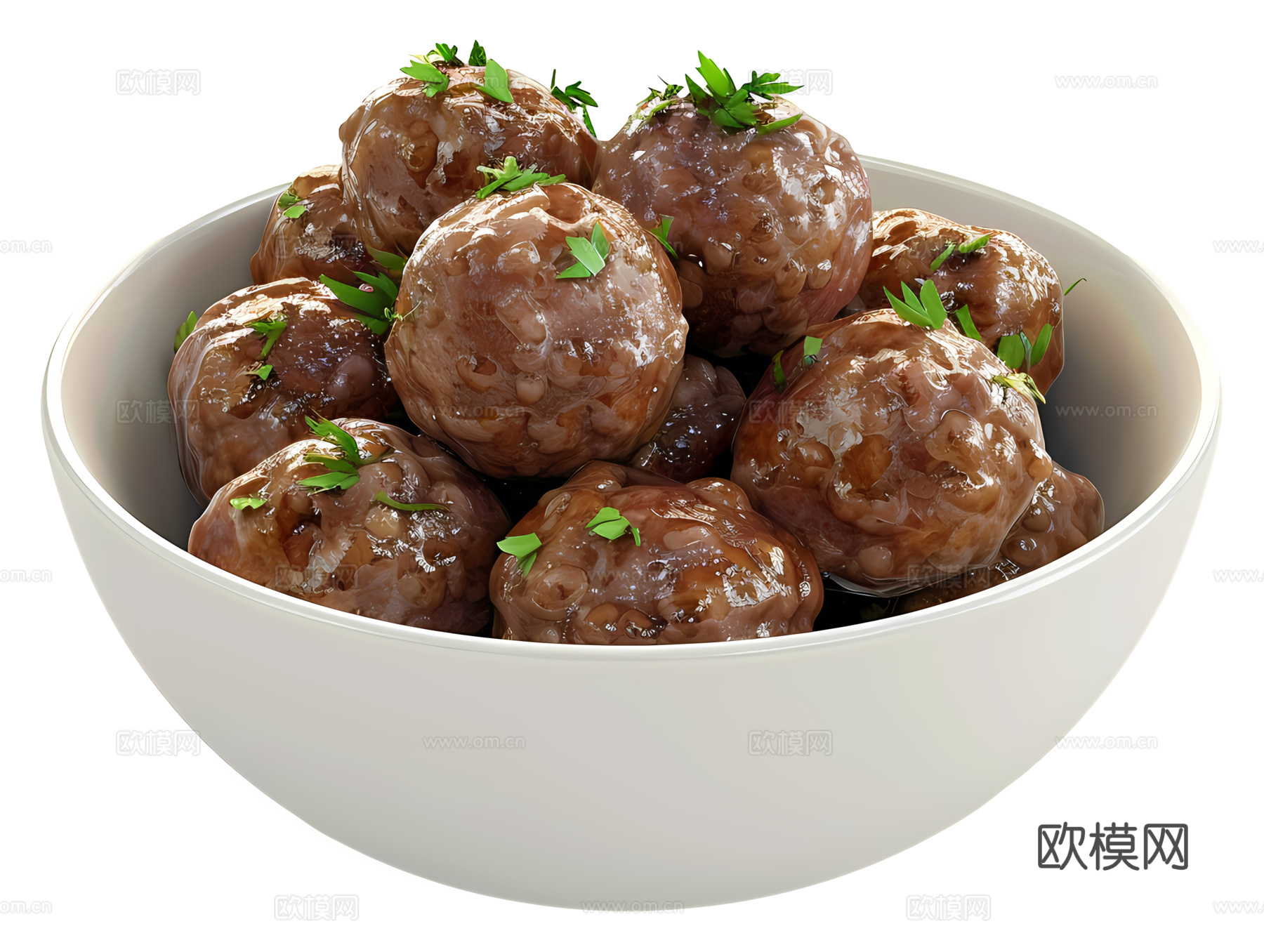 免抠牛肉丸 肉丸子