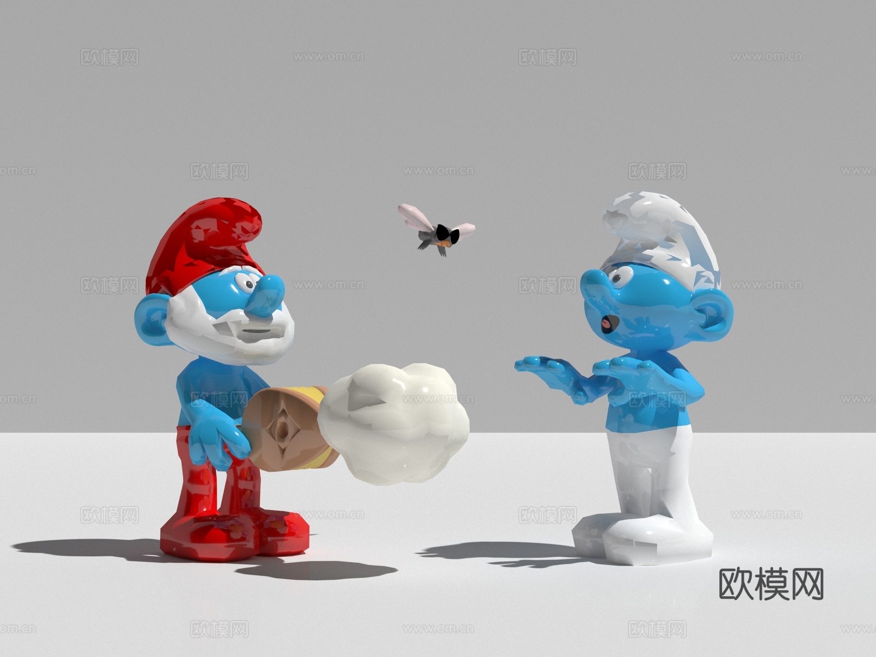 雕塑 潮玩 玩偶 手办3d模型