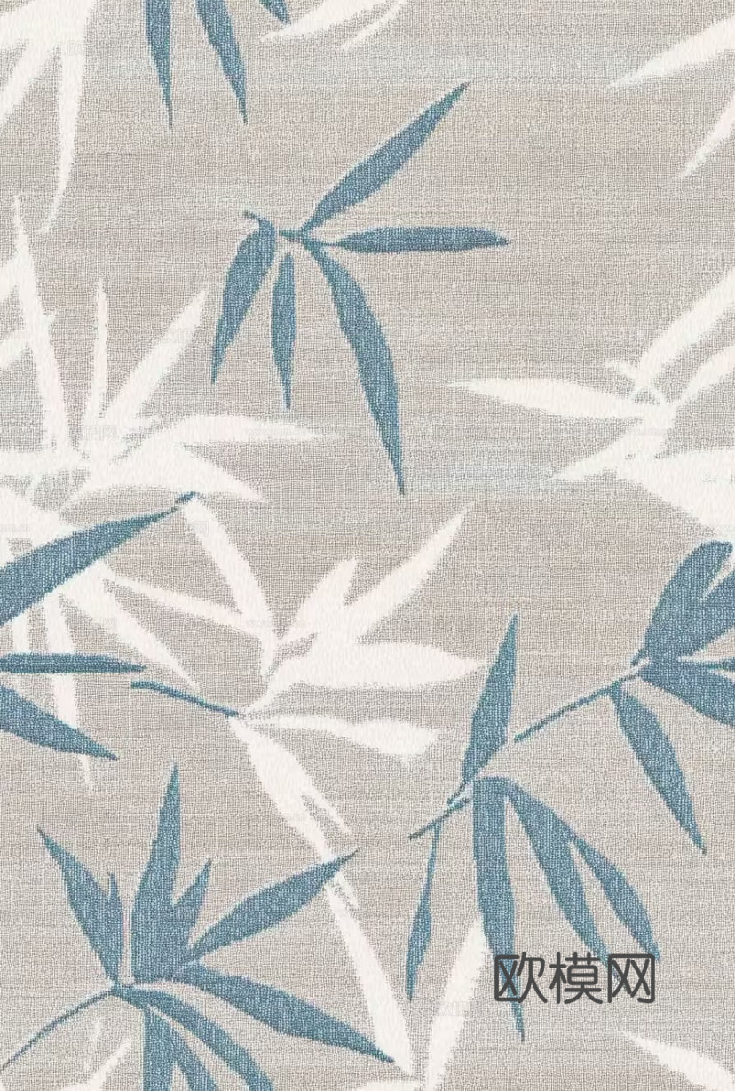 新中式花纹布艺贴图