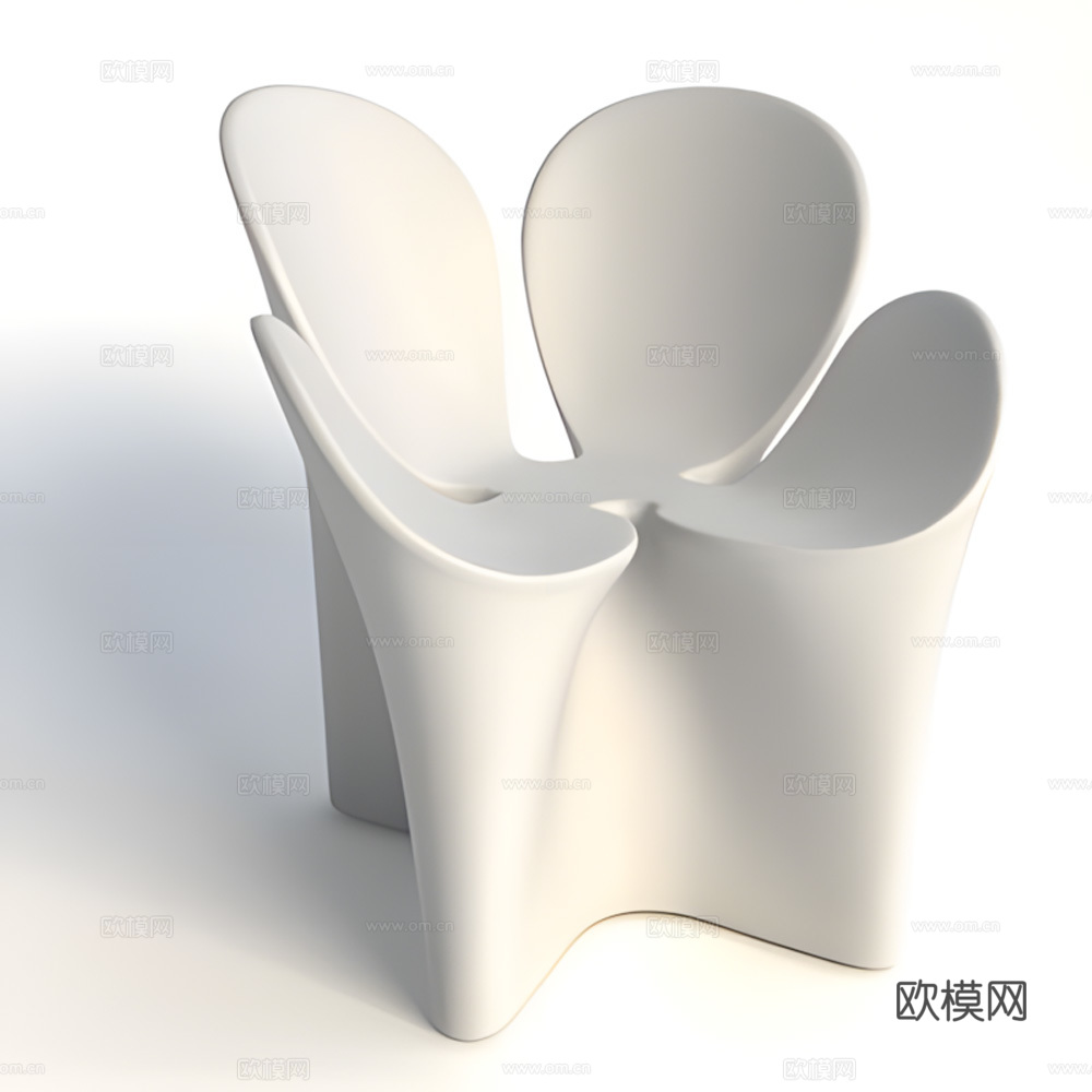 现代 懒人沙发 凳子 椅子su模型