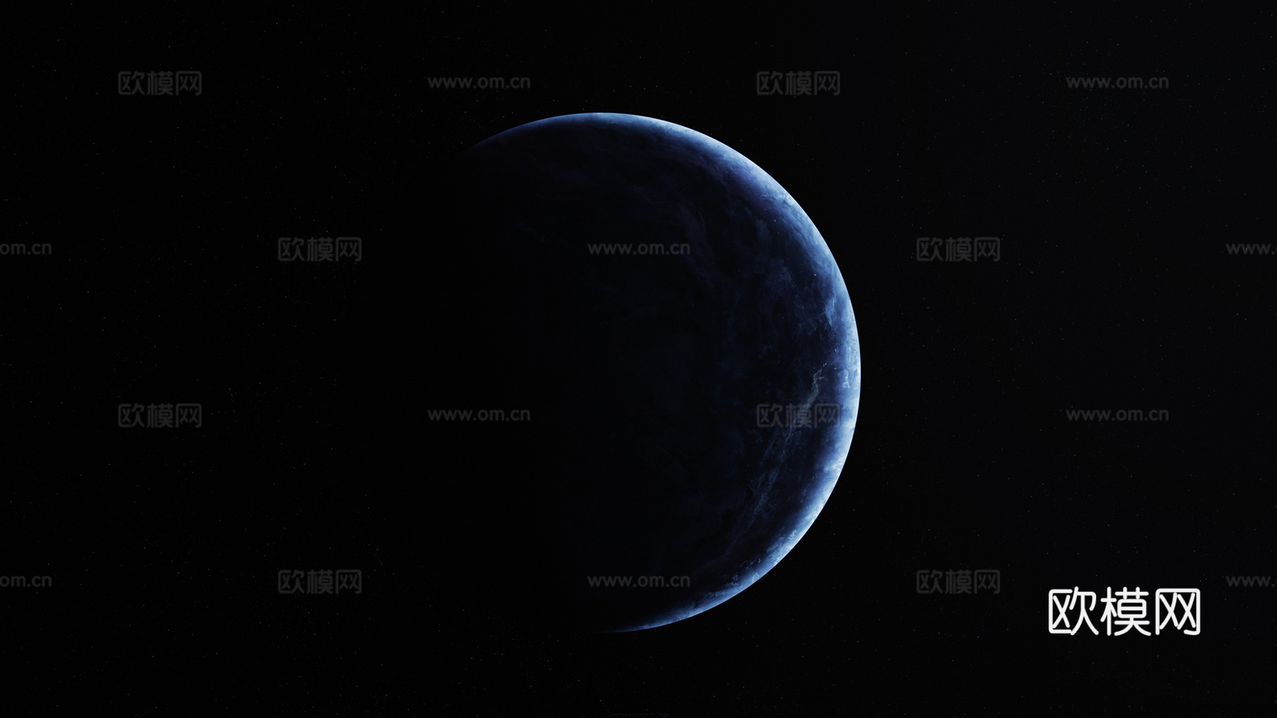 太空星球风景