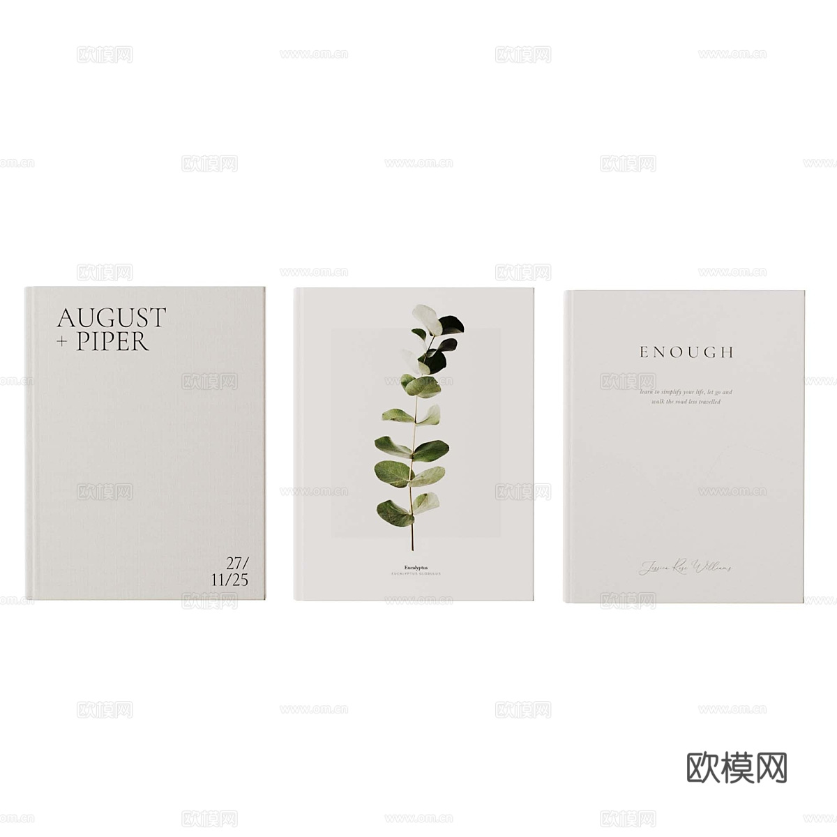 现代奶油风花瓶花艺3d模型