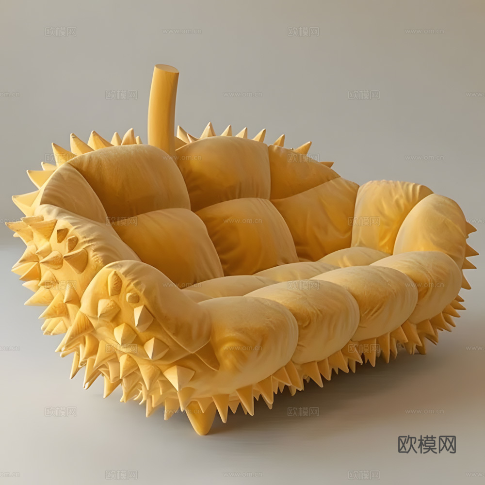现代 懒人沙发 凳子 椅子su模型