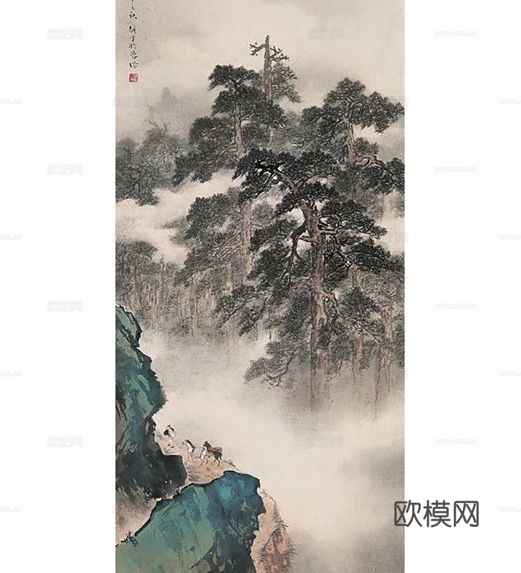 新中式水墨画挂画
