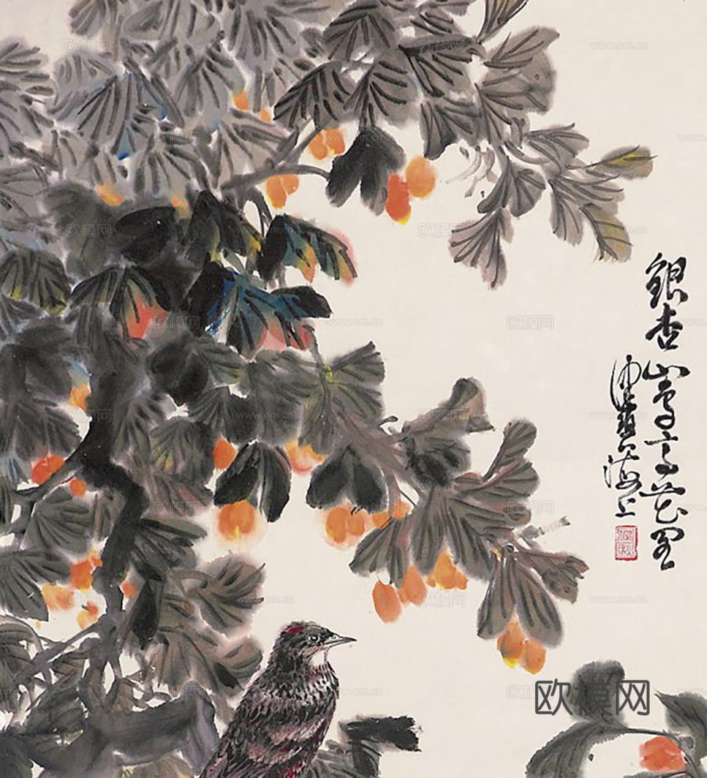 新中式水墨画挂画
