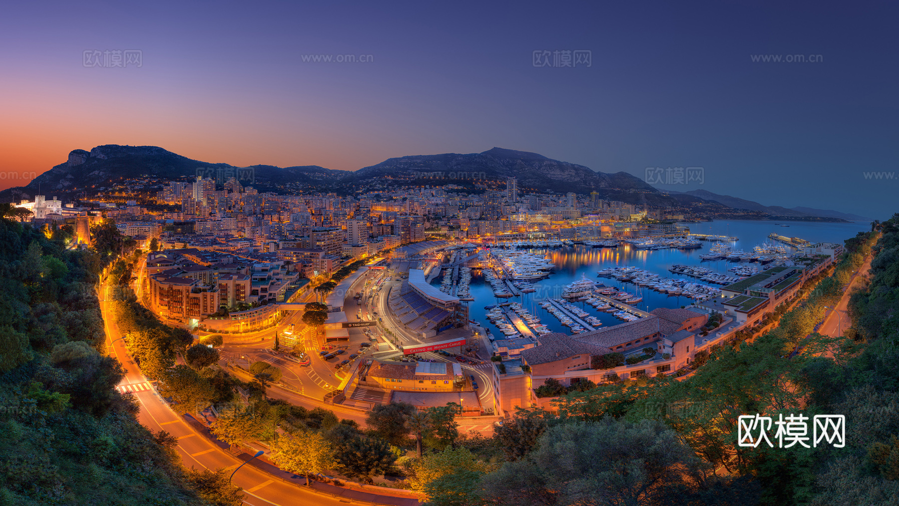 都市建筑夜景