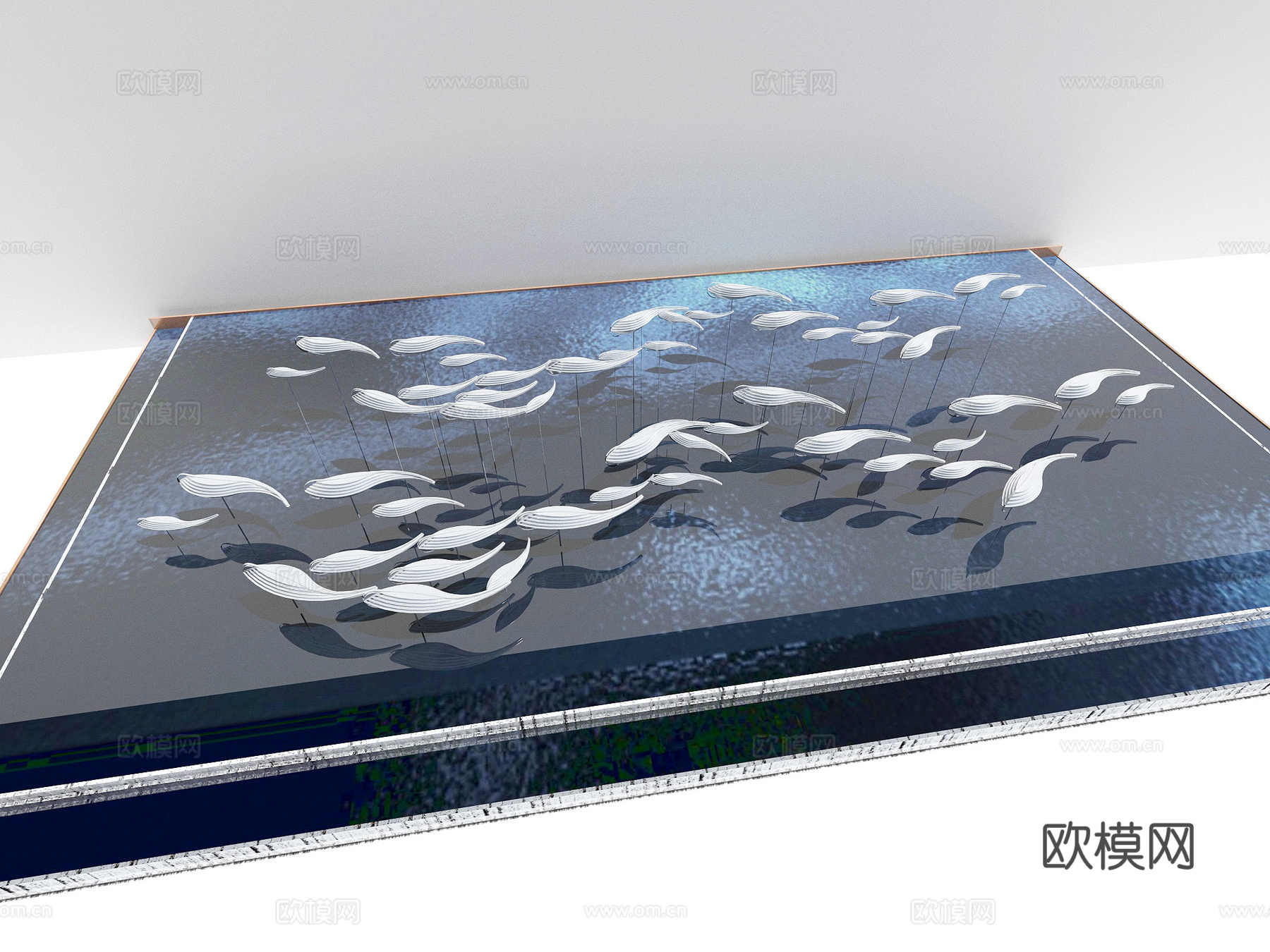 雕塑 城市雕塑  水景雕塑3d模型