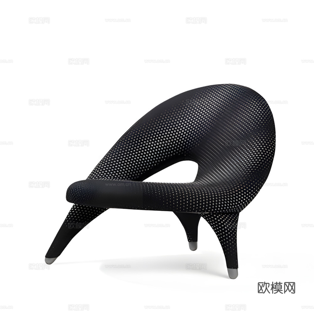 现代 懒人沙发 凳子 椅子su模型