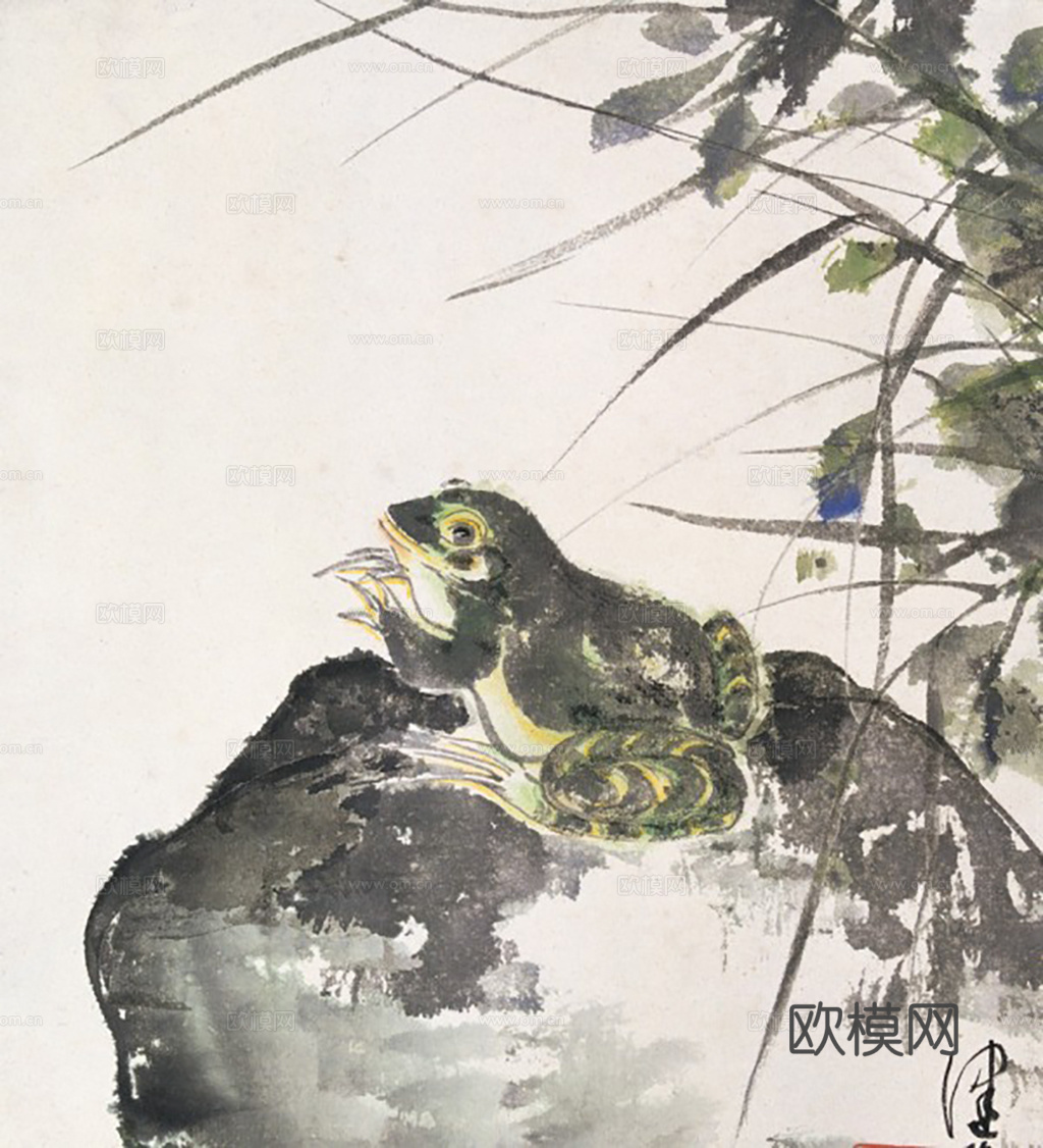 中式水墨画挂画