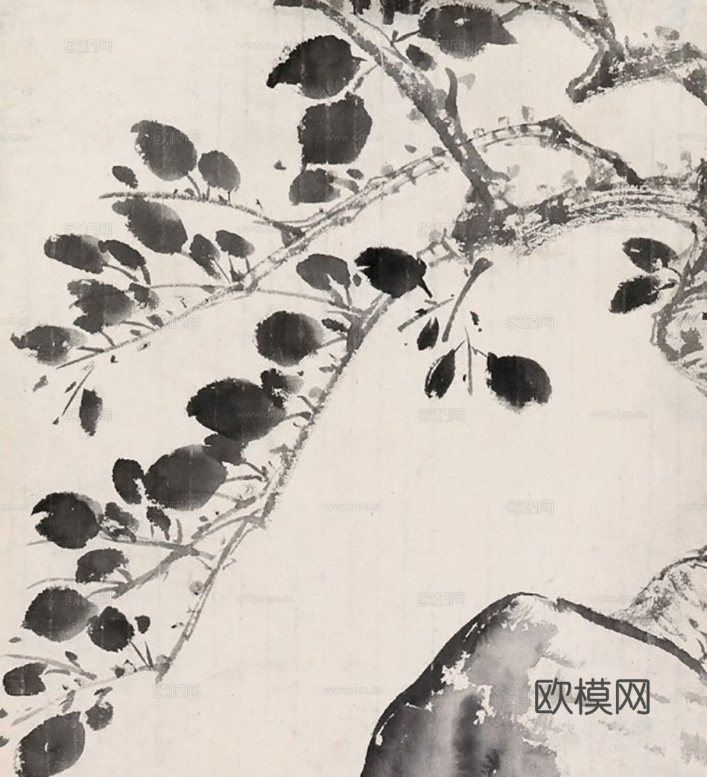 中式水墨画挂画