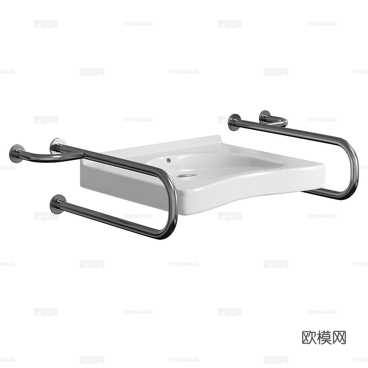 现代 DSTRANA 残障人士水槽3d模型