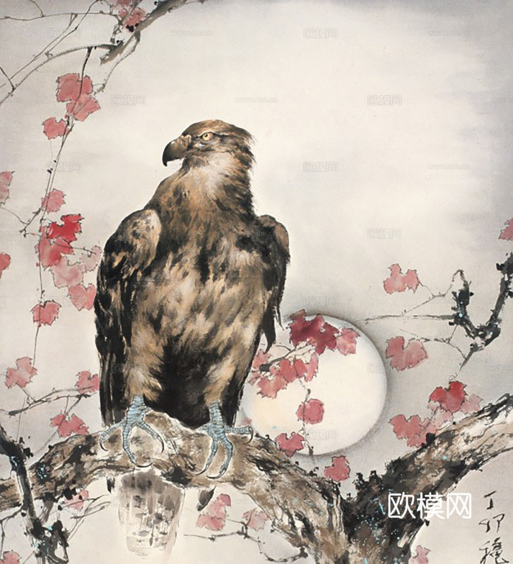 中式水墨画挂画
