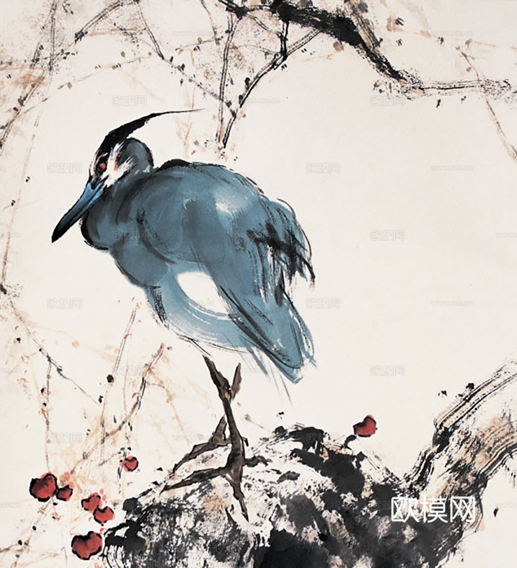 中式水墨画挂画