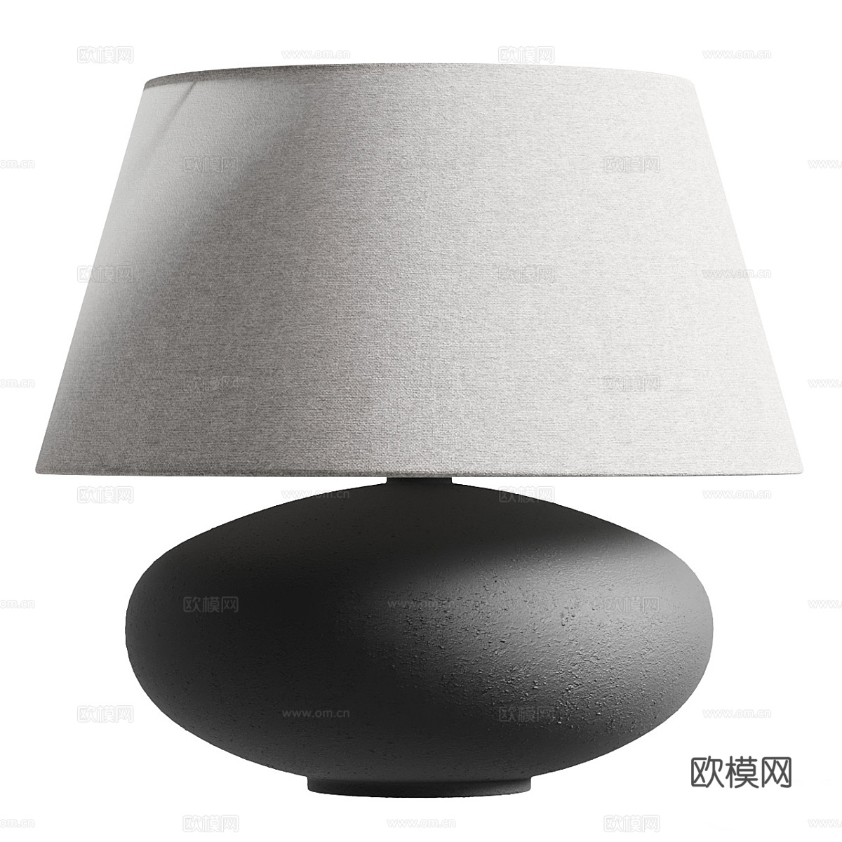 新中式侘寂 Nessi 台灯3d模型