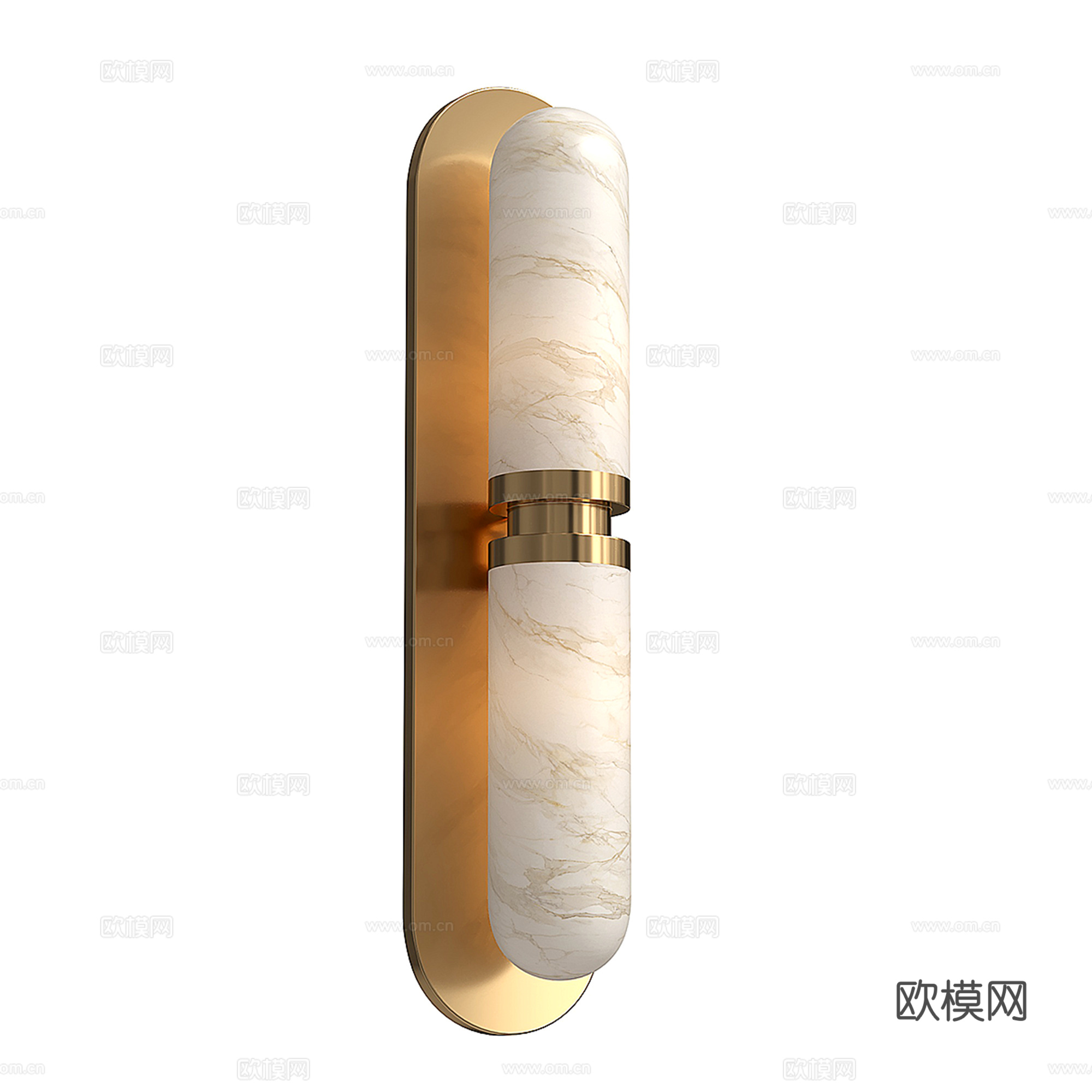 现代轻奢壁灯su模型