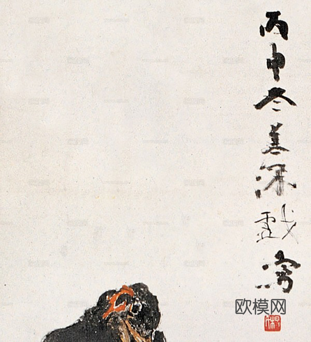 中式水墨画挂画
