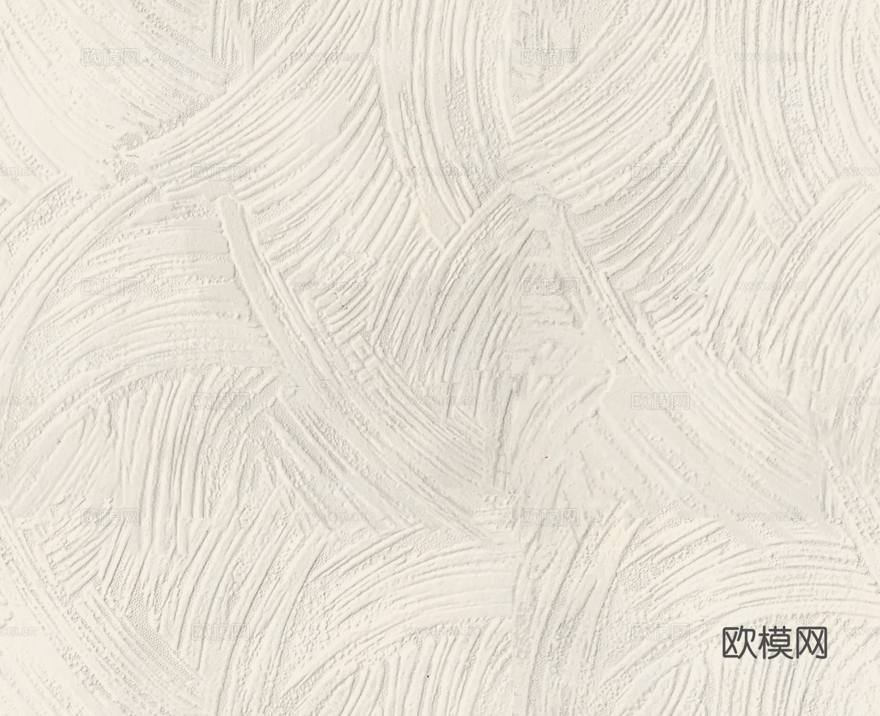无缝奶油白肌理漆