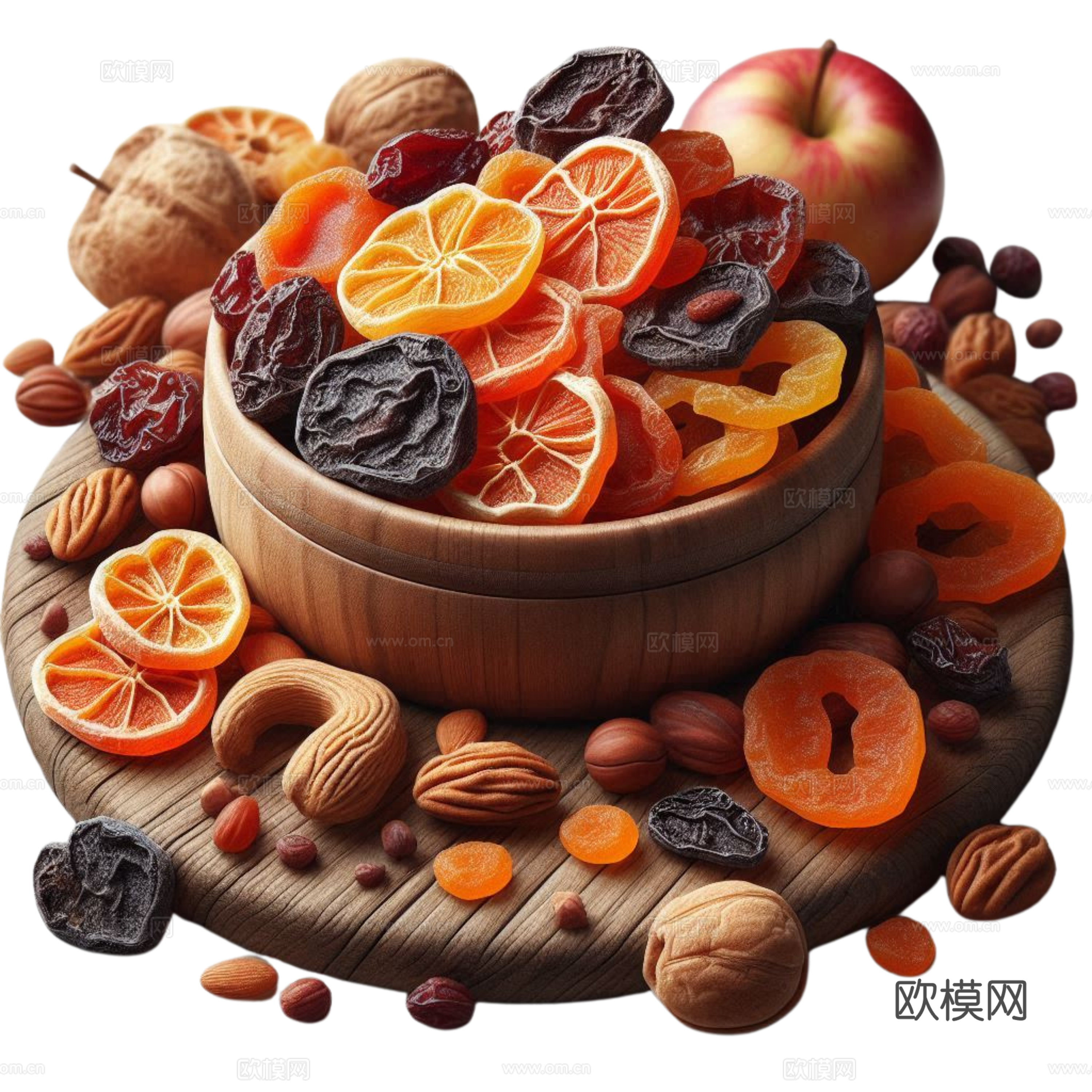 免抠坚果 果干 葡萄干 腰果 核桃 杏仁 柠檬干苹果干 零食