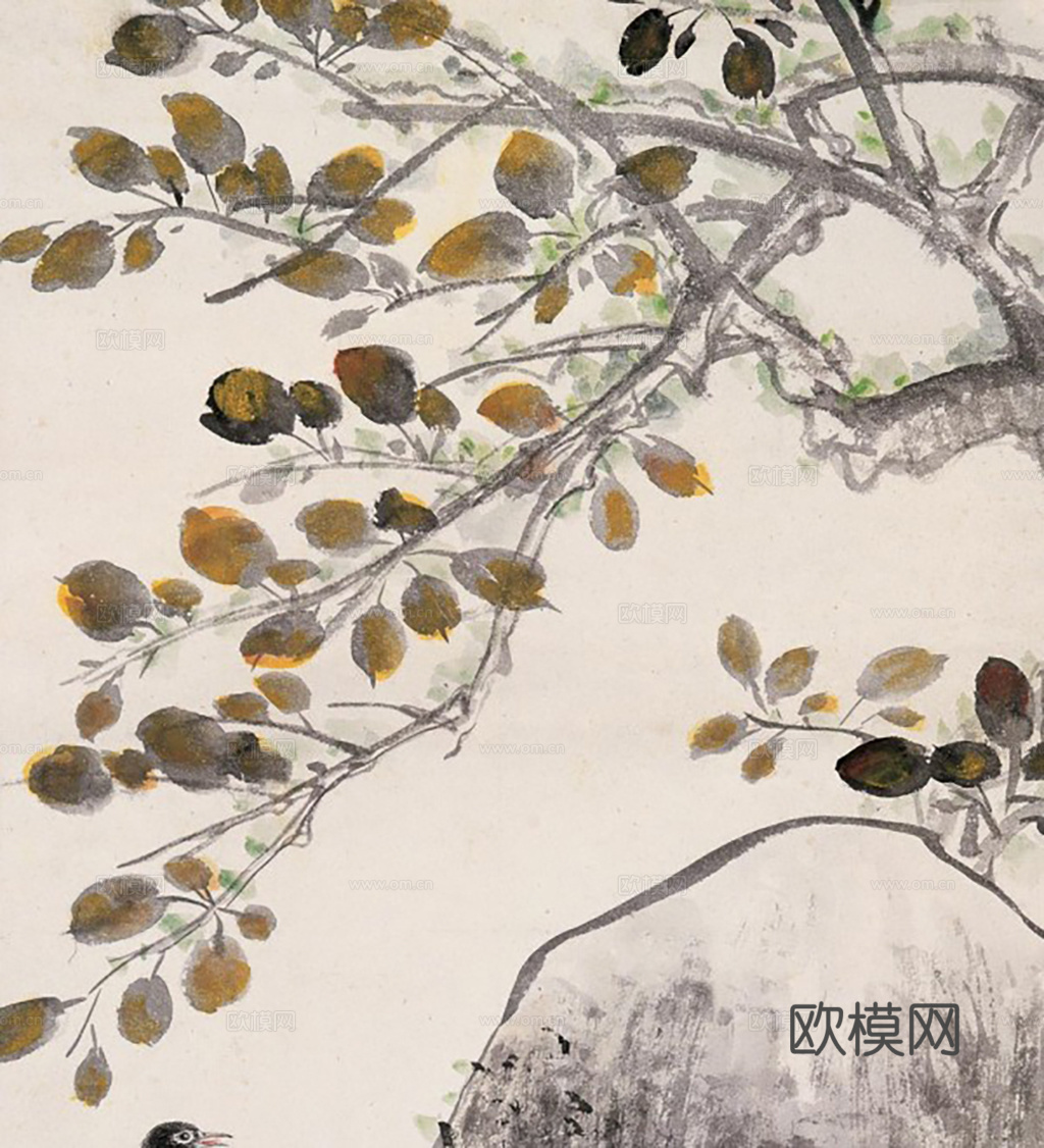 中式水墨画挂画