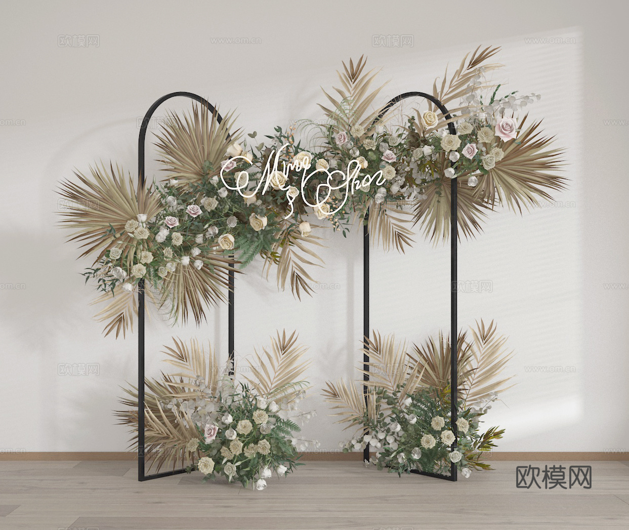 花艺美陈3d模型